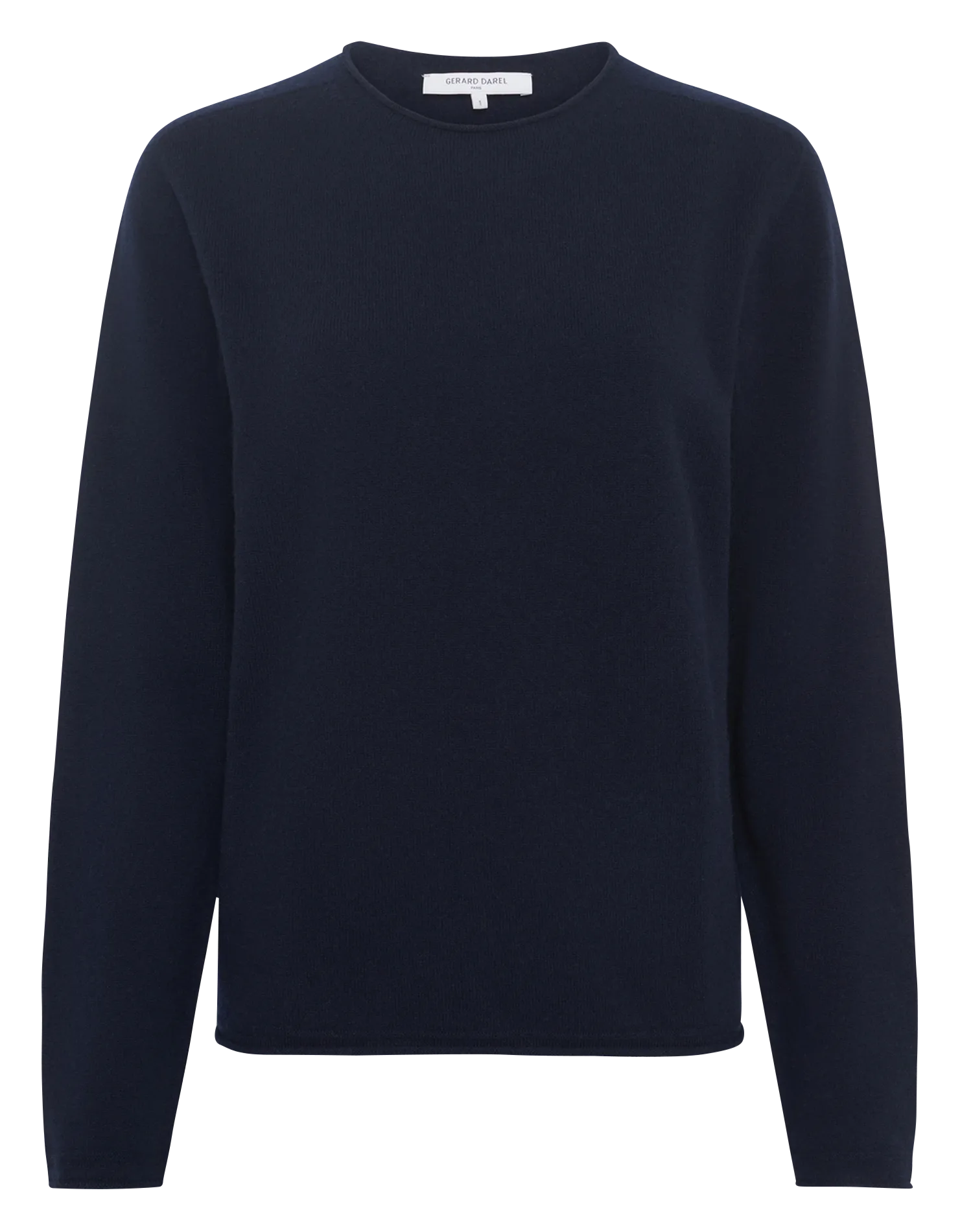 Abidjan - Wollpullover mit Rundhalsausschnitt Blau EVA