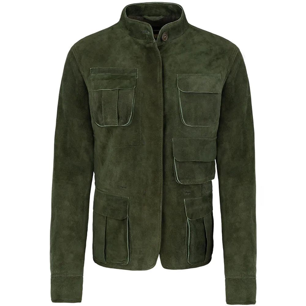 Meindl Damen Ziegenvelours Fisherman's Jacket