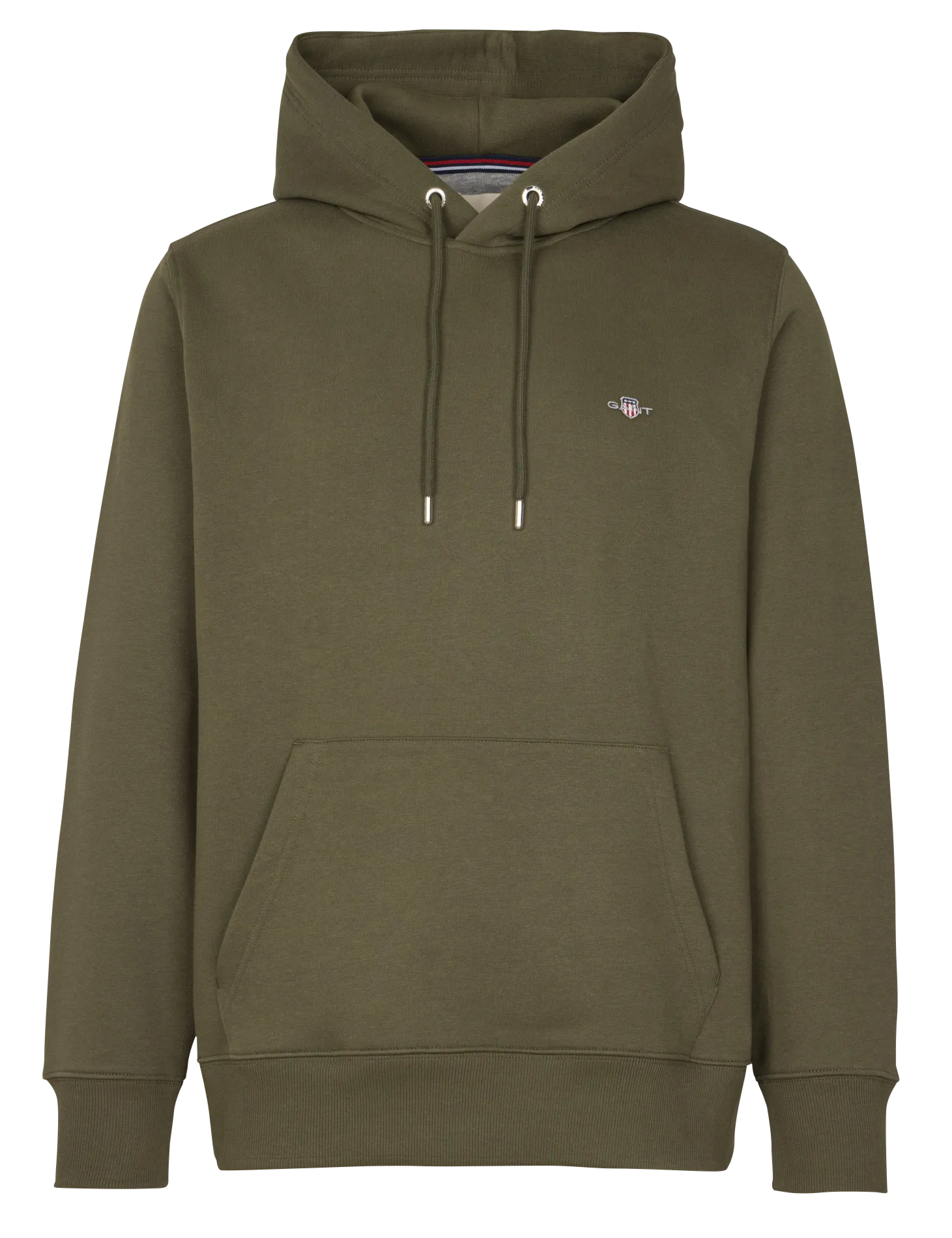 Baumwoll-Sweatshirt mit Kapuze Grun