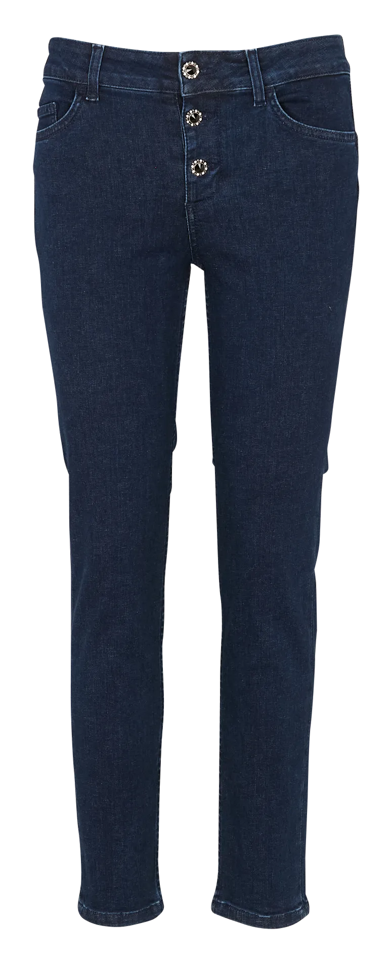 Skinny Jeans aus Baumwoll-Mix Blau