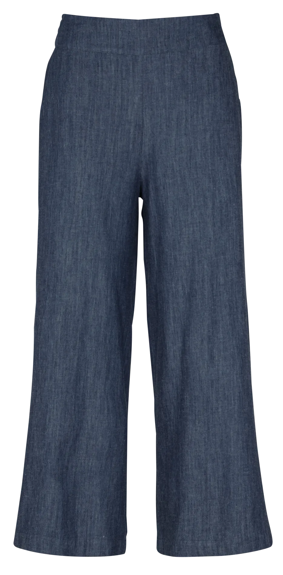 Azawood - Weite Hose mit hohem Bund Blau BERTHIE BIS