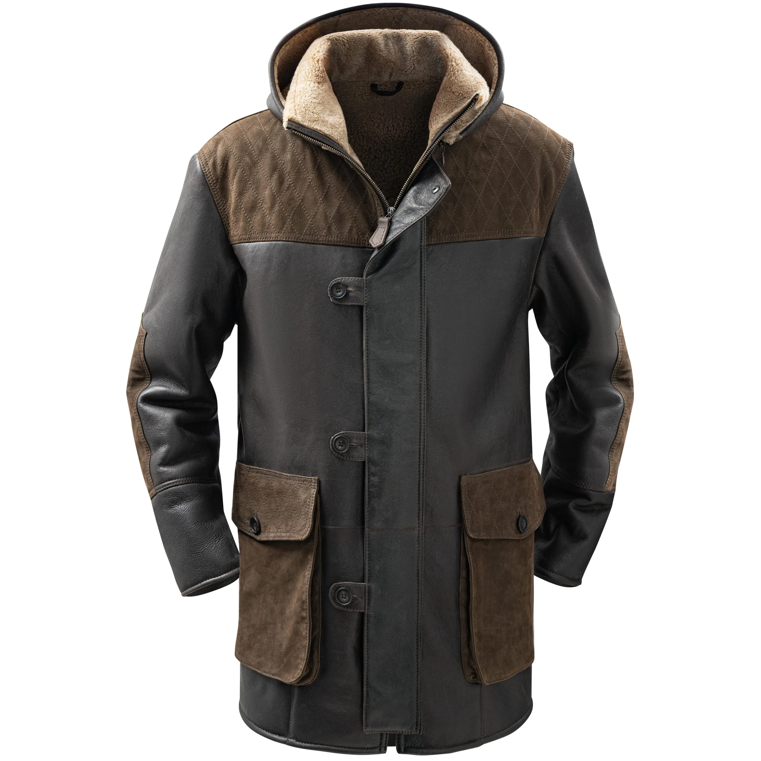 Lammfell Parka Scott