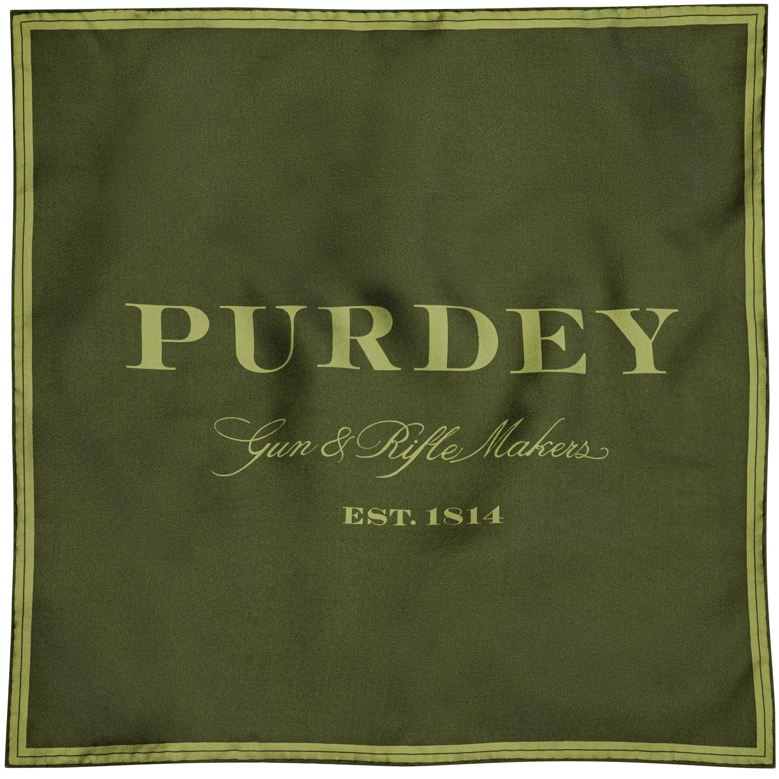 Purdey Einstecktuch 1814, forest green