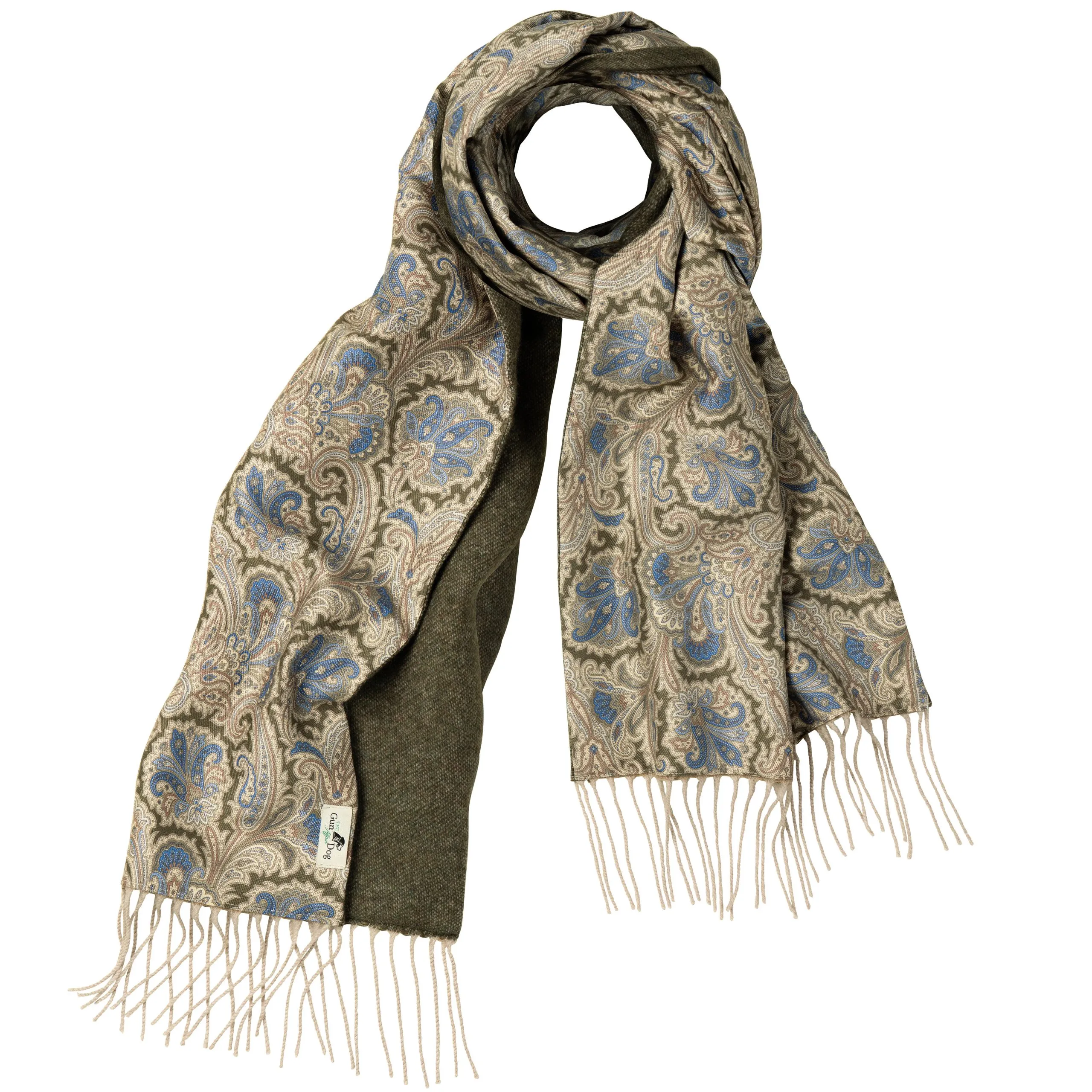 The GunDog Affair Doubleface-Schal Kaschmir & Seide