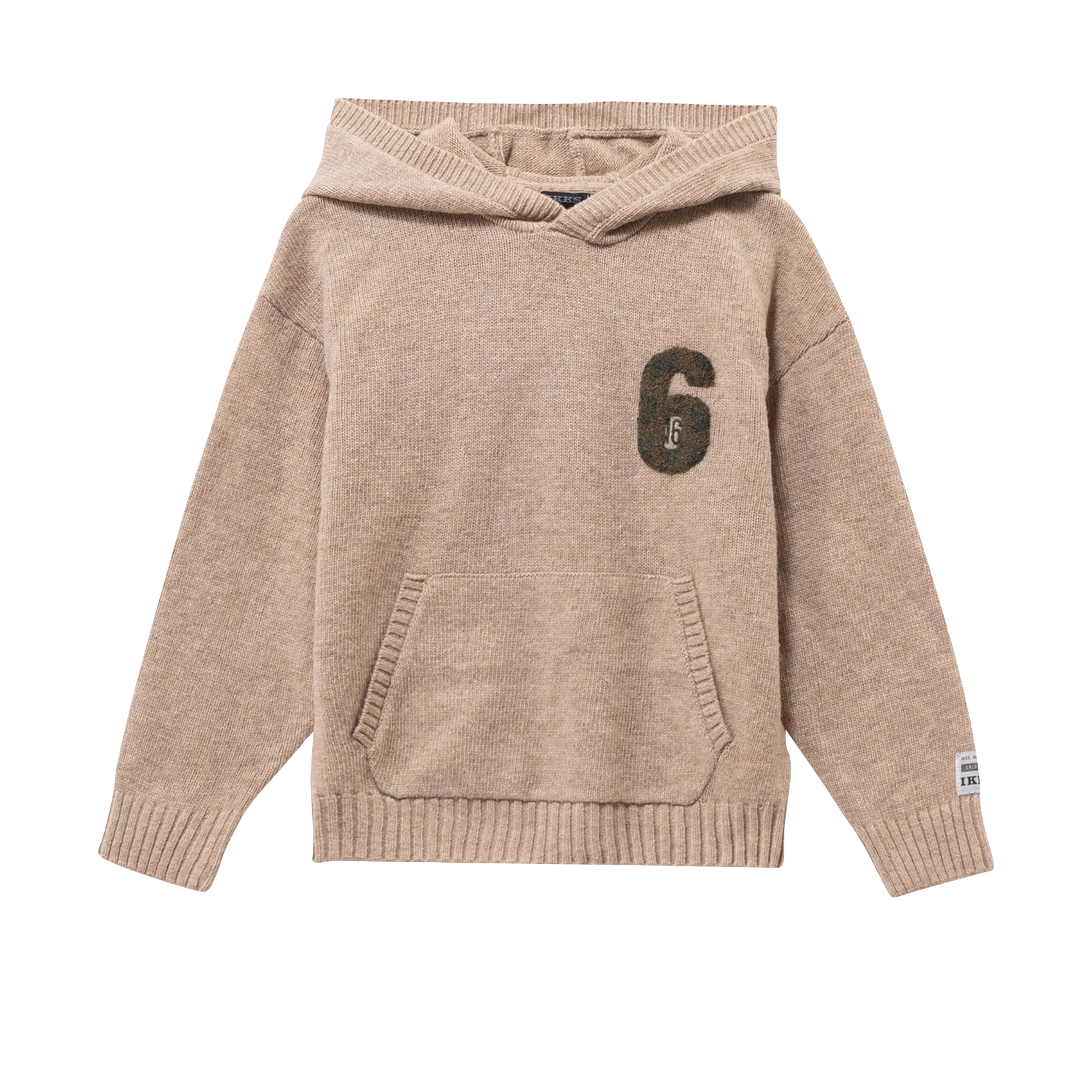 Abidjan - Wollpullover mit Rundhalsausschnitt Beige