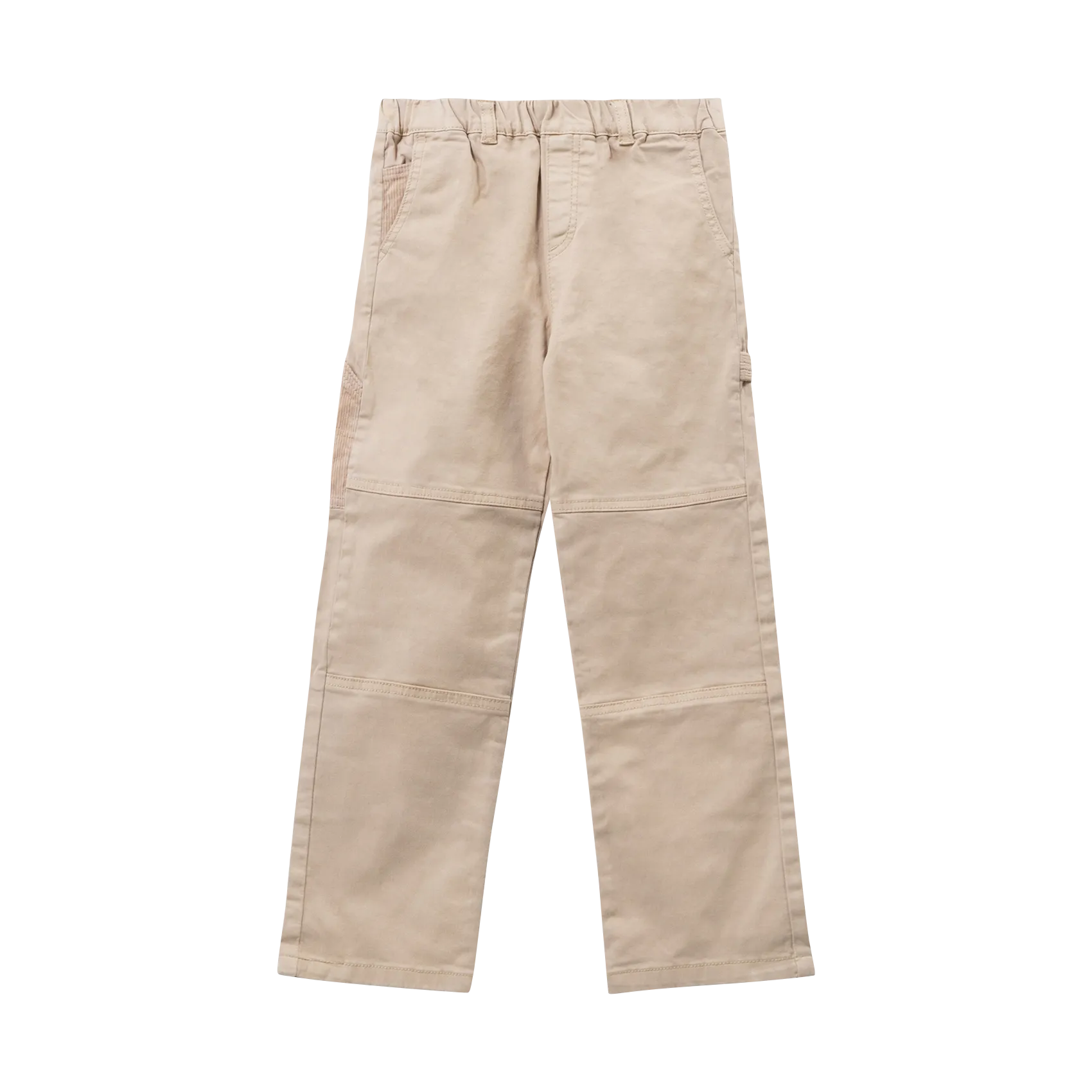 Bucket Hat aus Baumwoll-Mix Beige