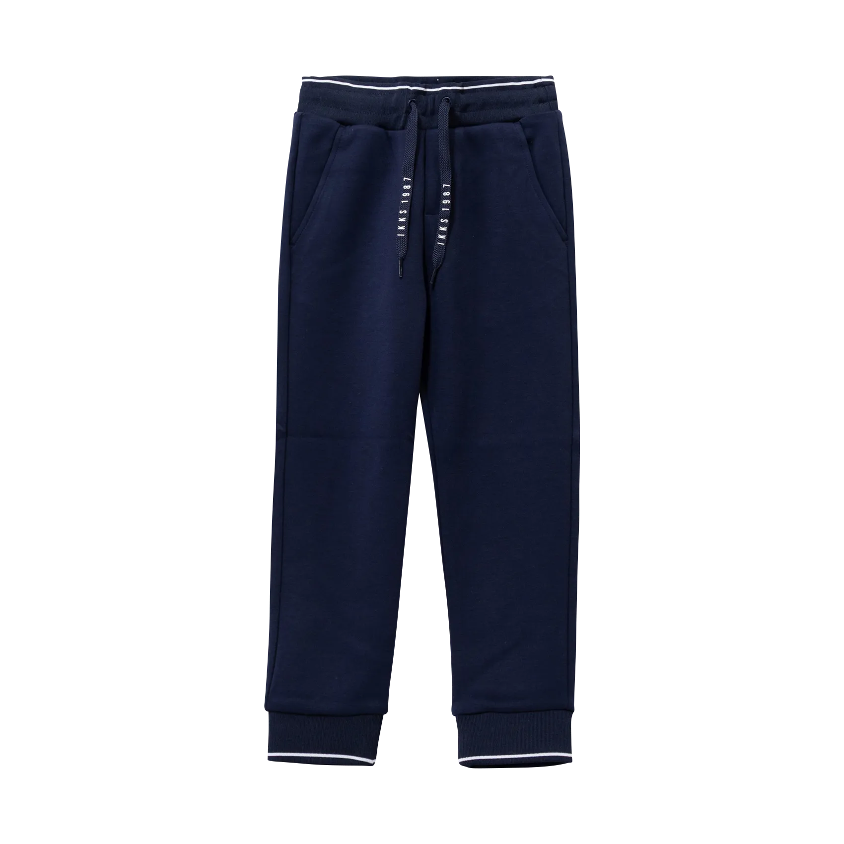 Gerade geschnittene Jogginghose Blau