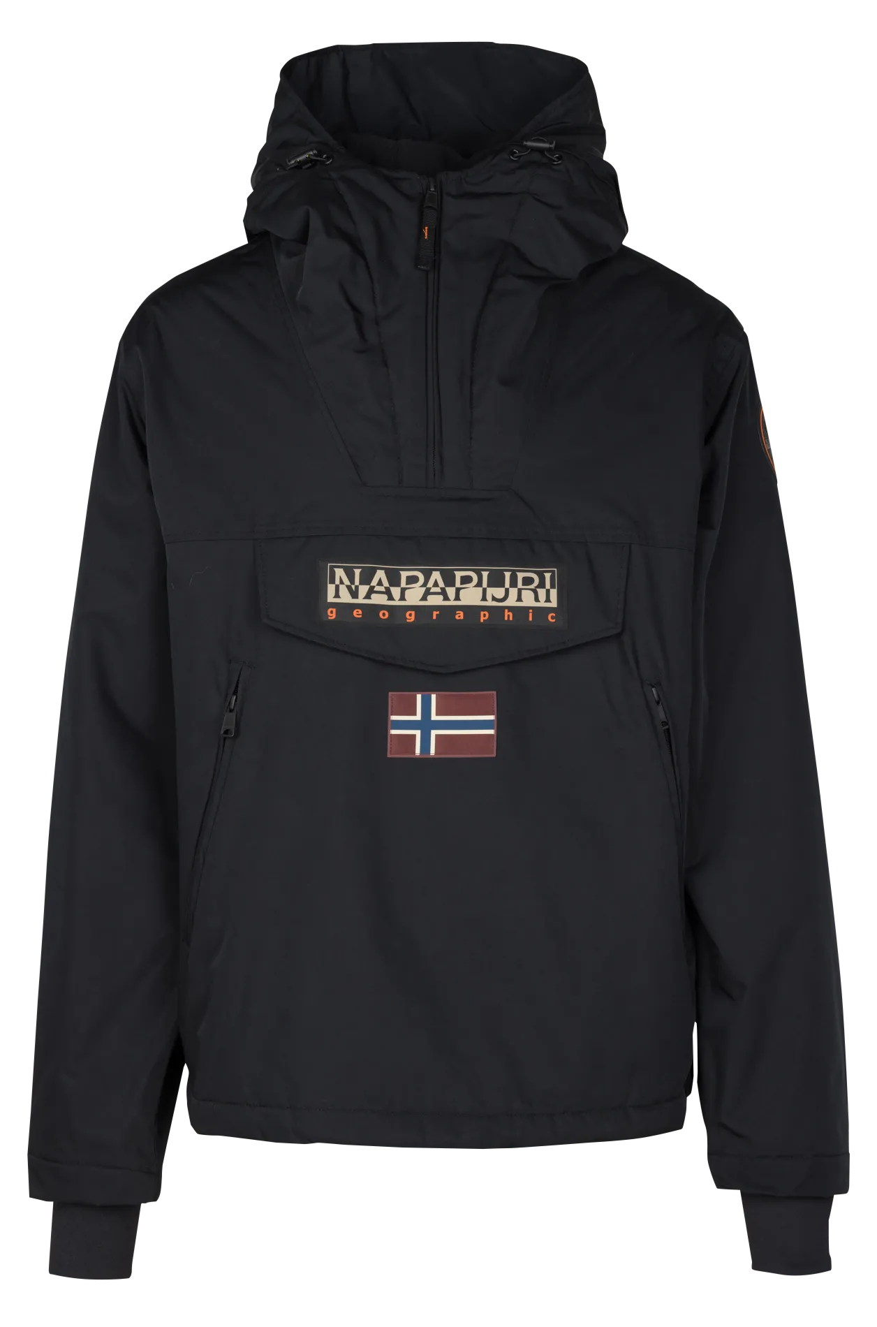 Jacke mit Stehkragen Schwarz RAINFOREST