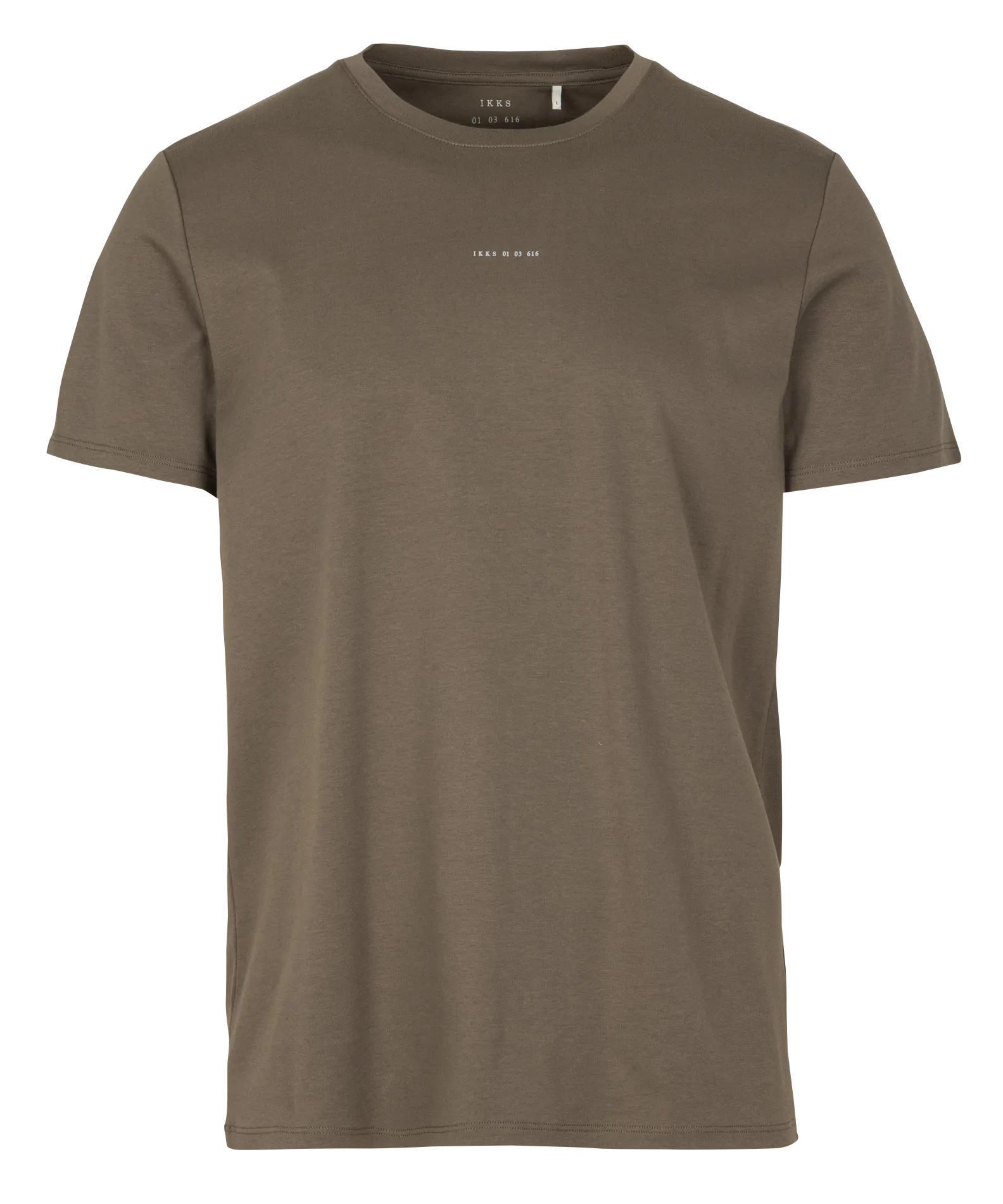 Baumwoll-Pullover mit Rundhalsausschnitt Braun