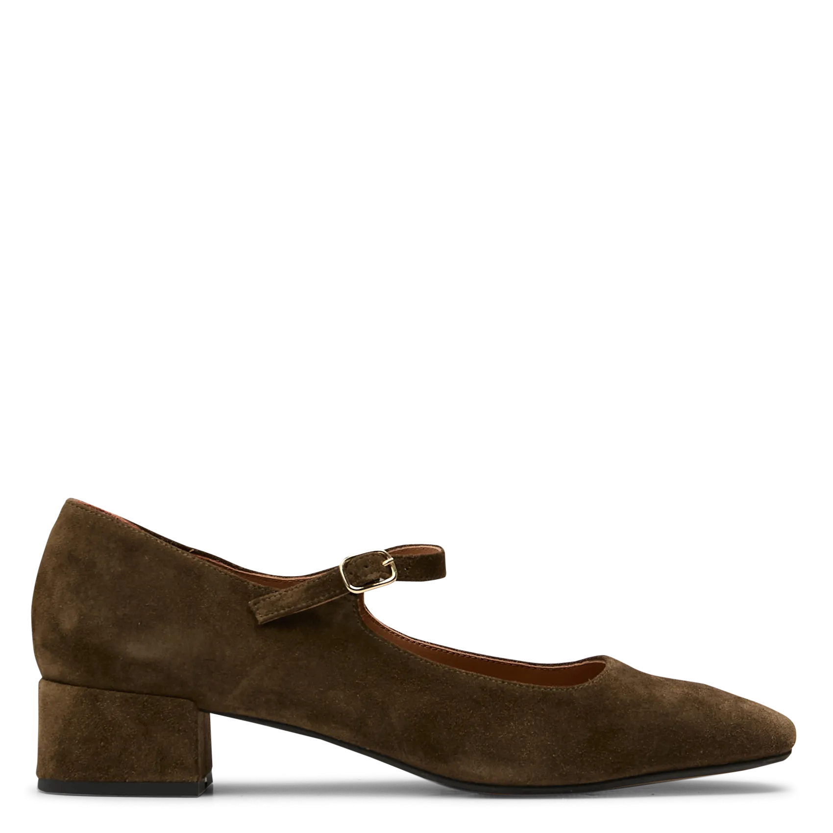 Ballerinas - Leder Khaki BRENDA