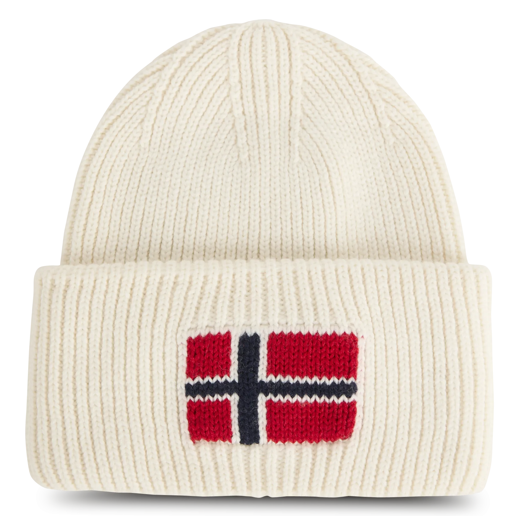 Mütze aus Woll-Mix Beige F-EVEI