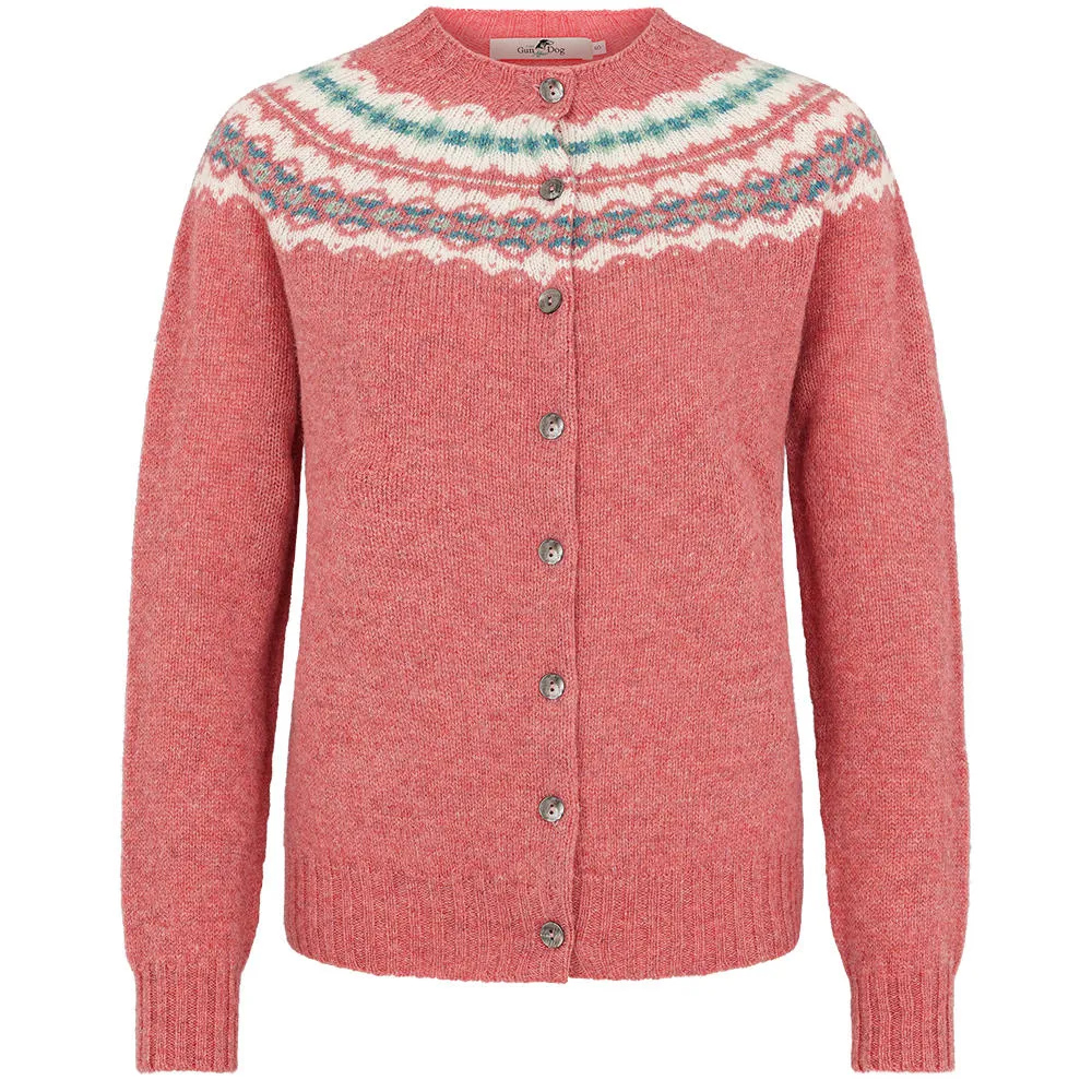 Damencardigan Shetland