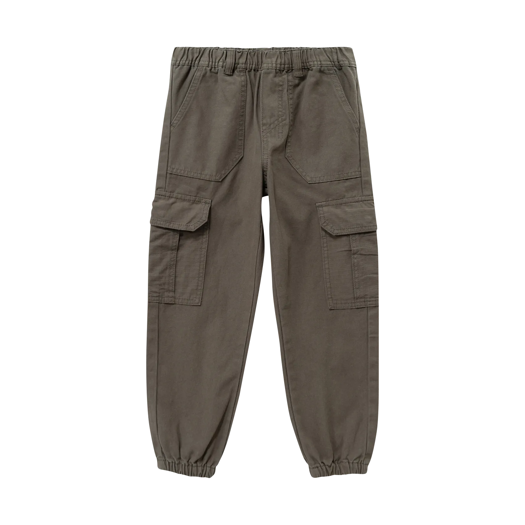 Jogger-Hose aus Baumwolle Braun