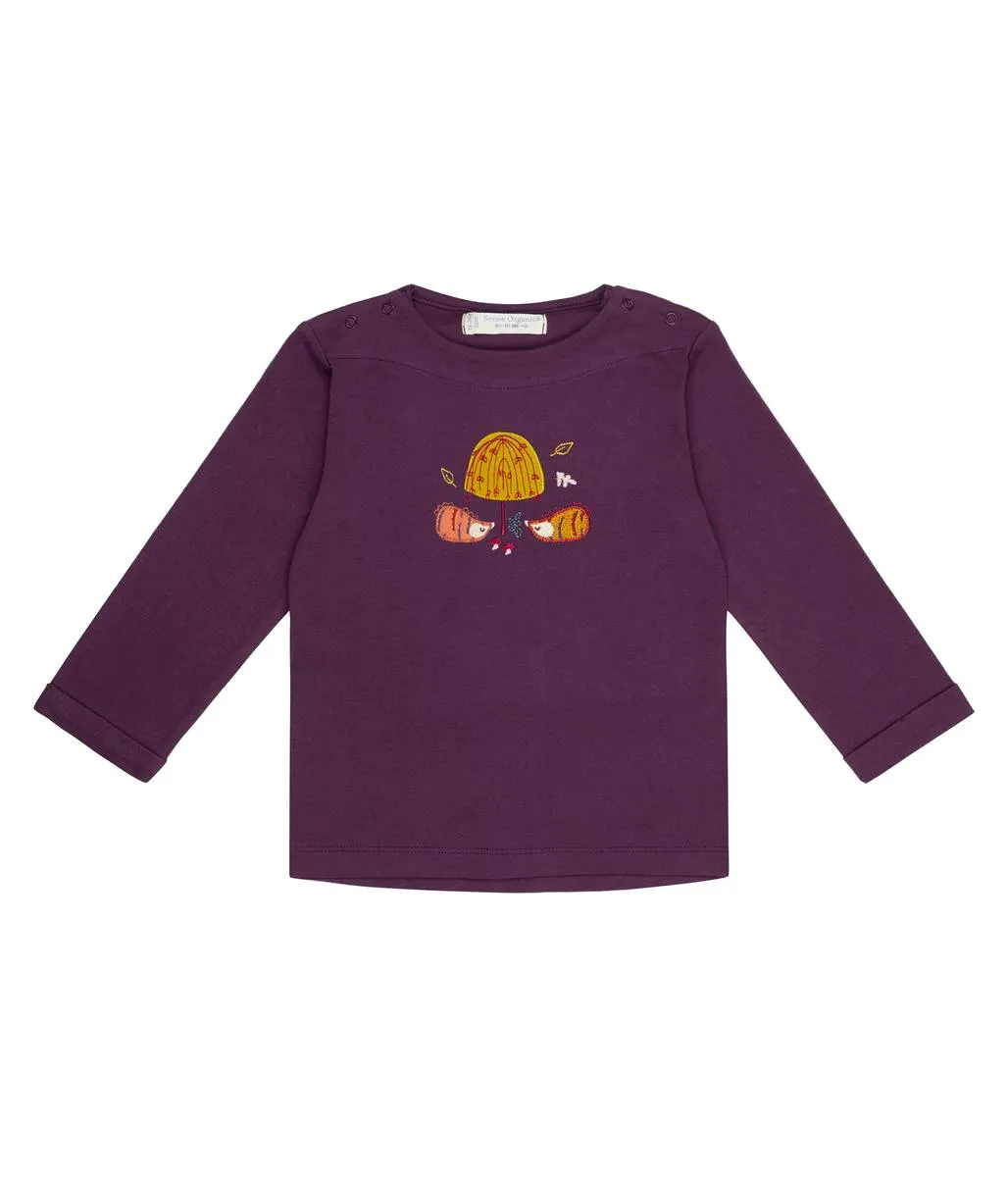 Shirt "Leja", Biobaumwolle, GOTS-zertifiziert, purple