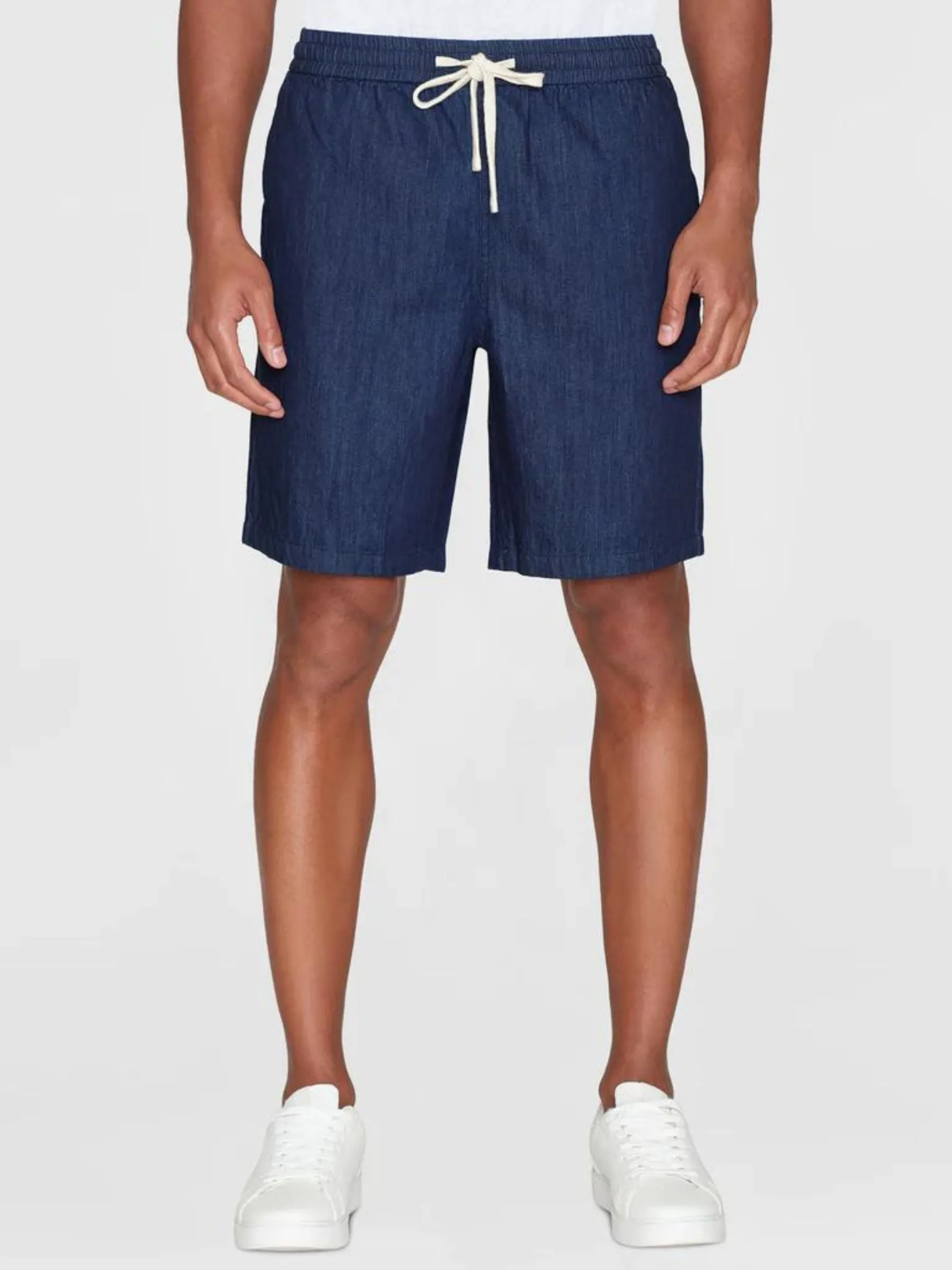 Shorts Fig Loose Denim Baumwolle | Knowledge Cotton Apparel
