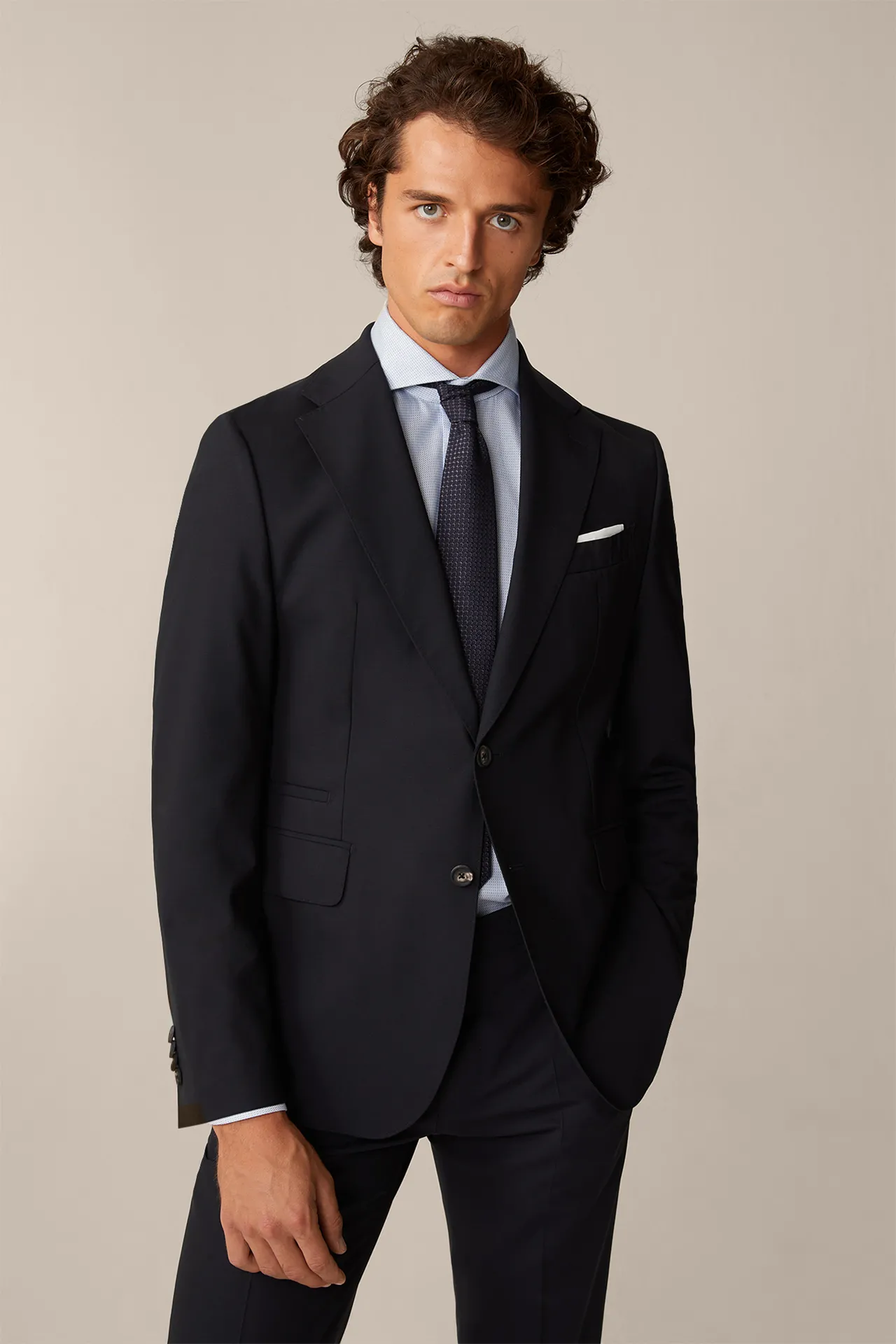 Baukasten-Sakko Sono in Navy