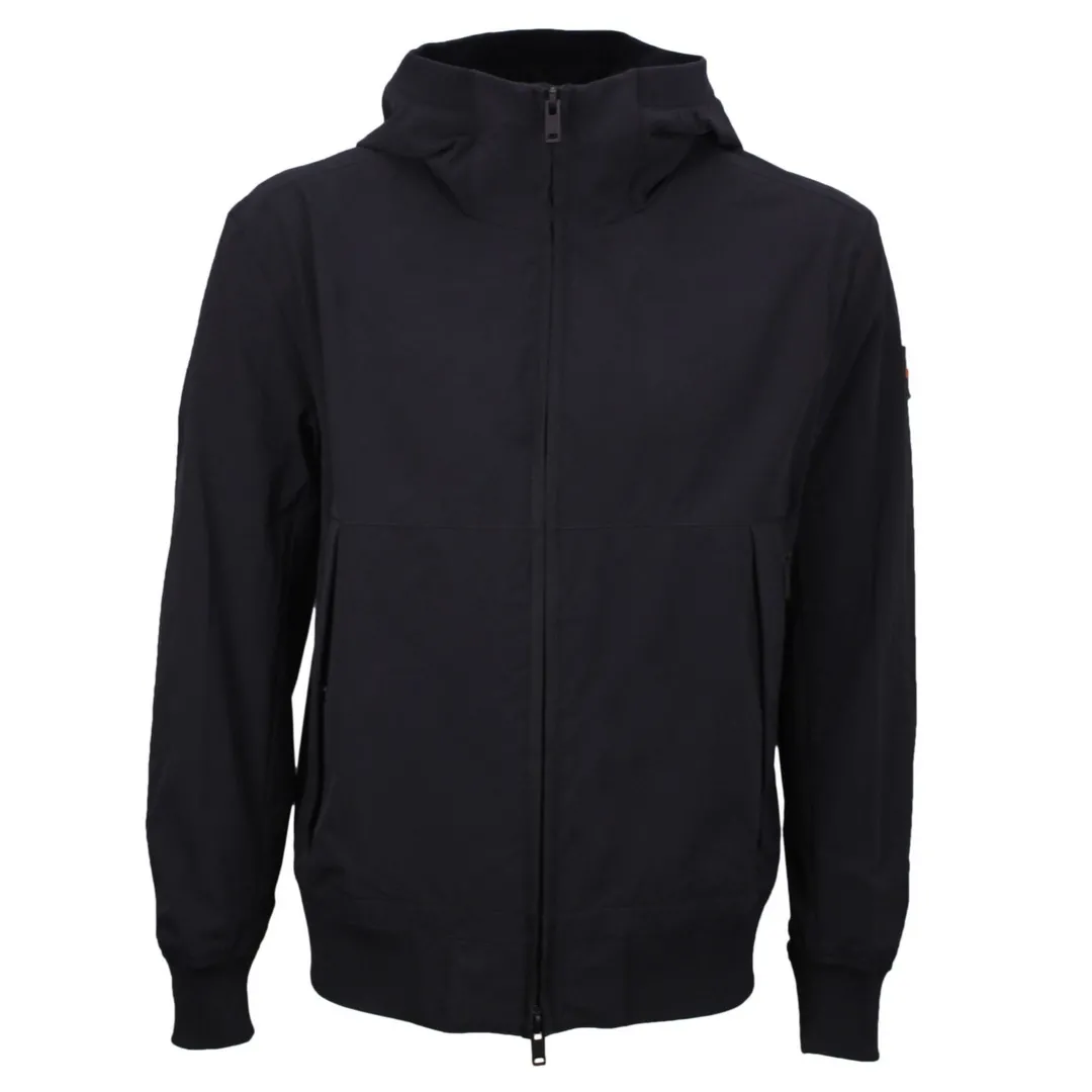 BOSS Herren Outdoor Jacke Oloco schwarz uni 50535195 001 black