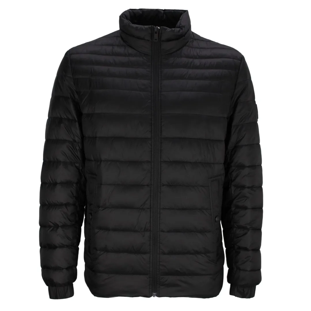 BOSS Herren Jacke Steppjacke Oden schwarz 50505262 001 black