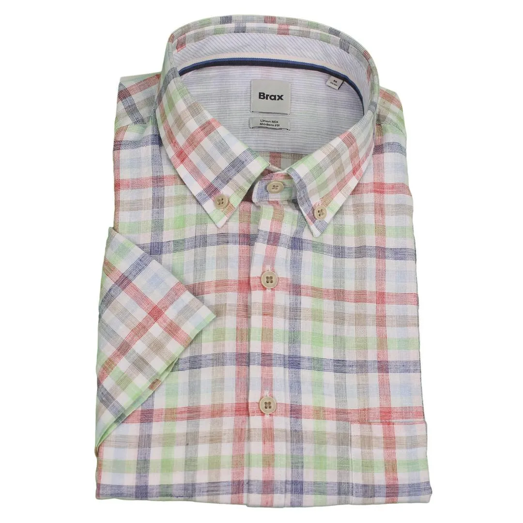 Brax Herren Hemd Modern Fit Style Dan C bunt kariert 464828 74414000 99