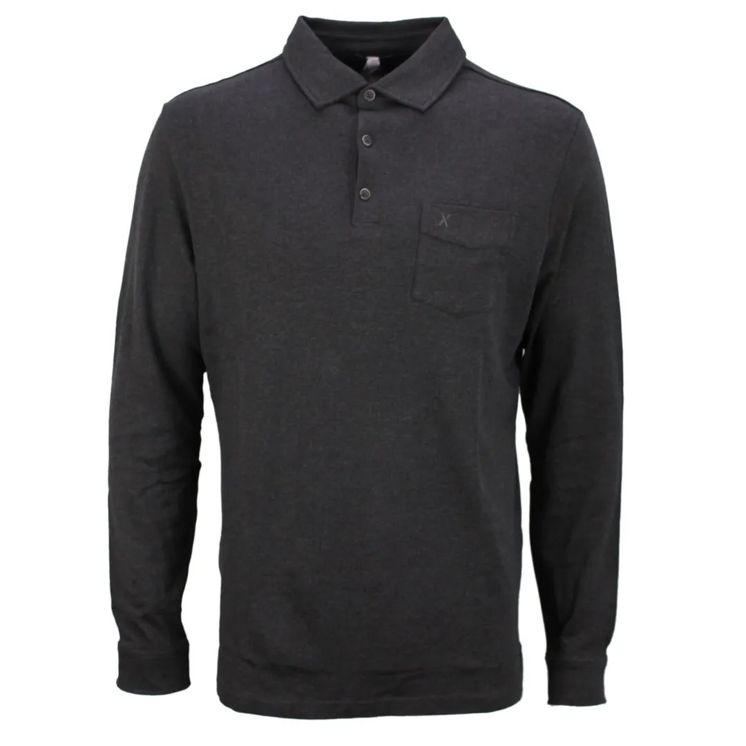 Brax Herren Poloshirt langarm Style Pirlo T grau 234998 70418500 07
