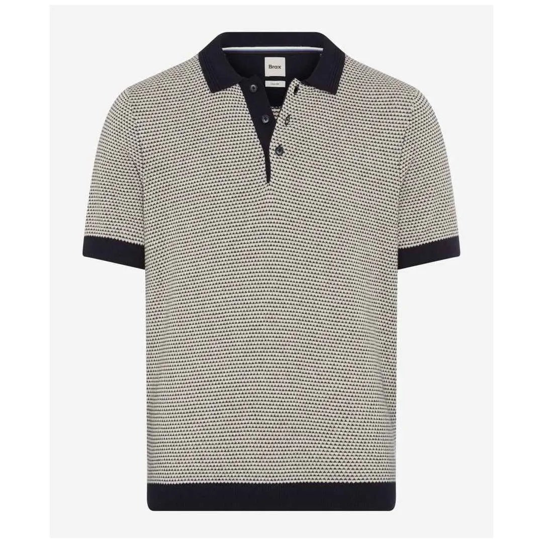 Brax Herren Poloshirt Style Pascal blau 264088 70127400 23 navy