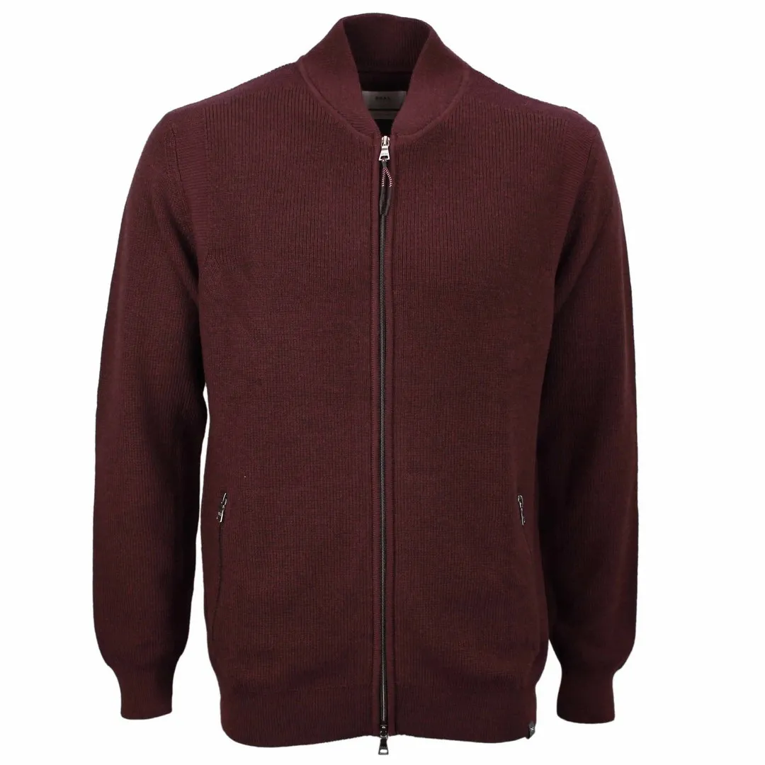 Brax Herren Strickjacke Style John rot 212017 70112600 43