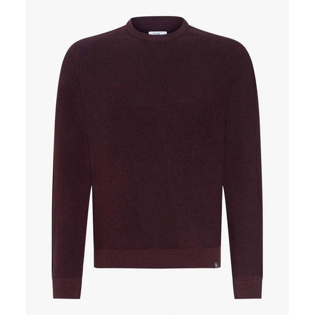 Brax Herren Pullover Strickpullover Style Roy rot 212007 70112400 43