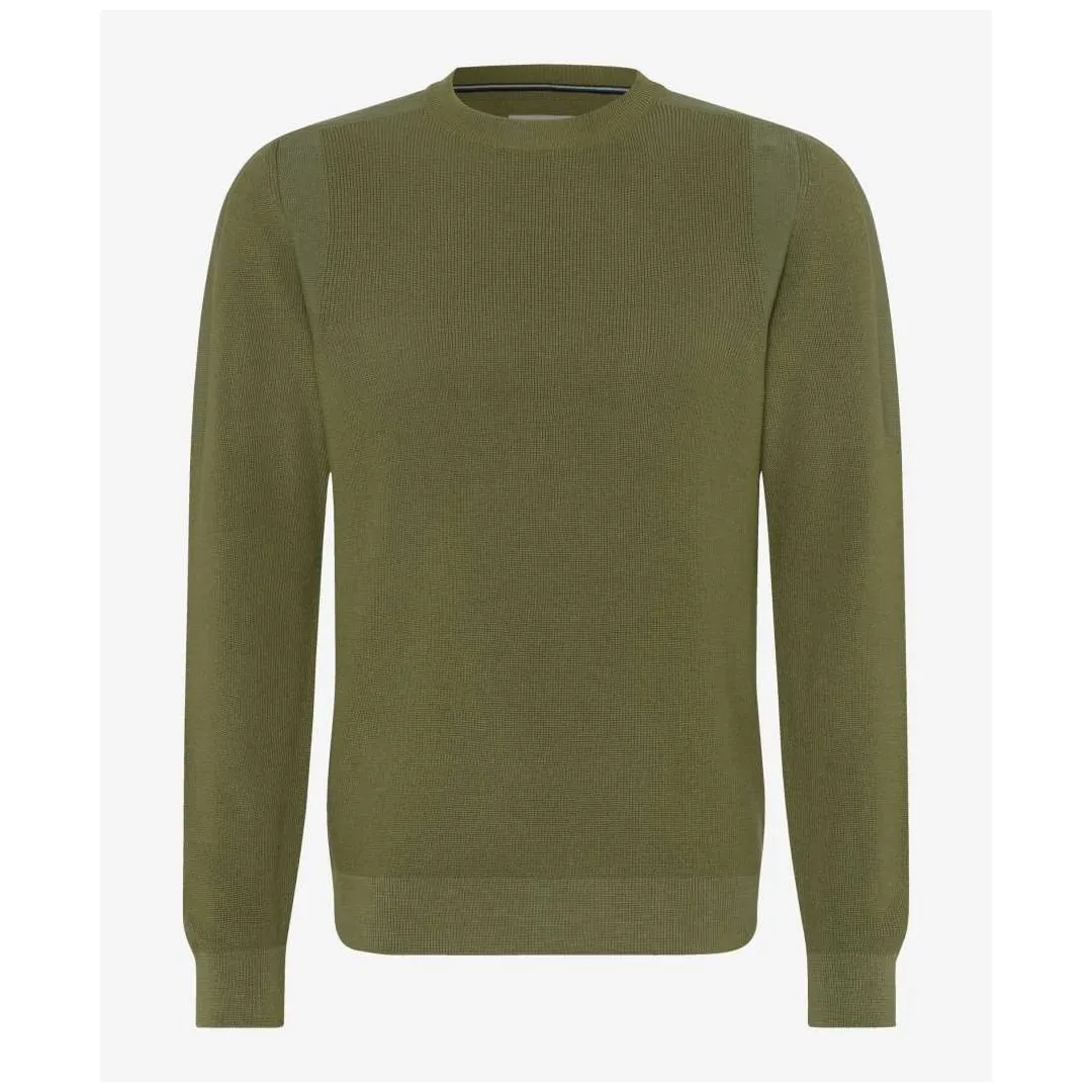 Brax Herren Strickpullover Style Roy grün 212007 70121900 38 salvia