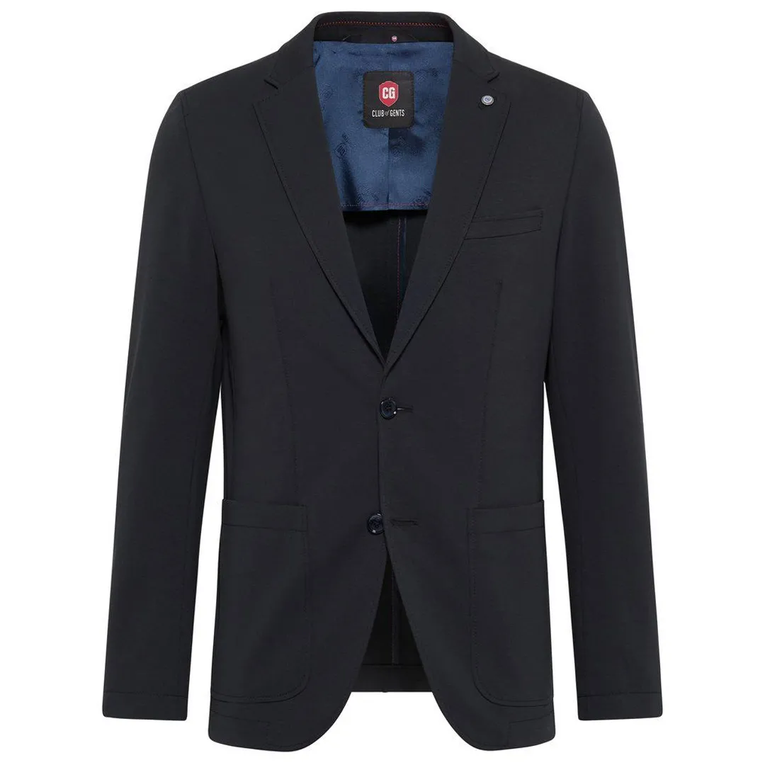 CG Club of Gents Herren Sakko Jacket CG Carlin dunkelblau unifarben 10.157J0 423842 63 #