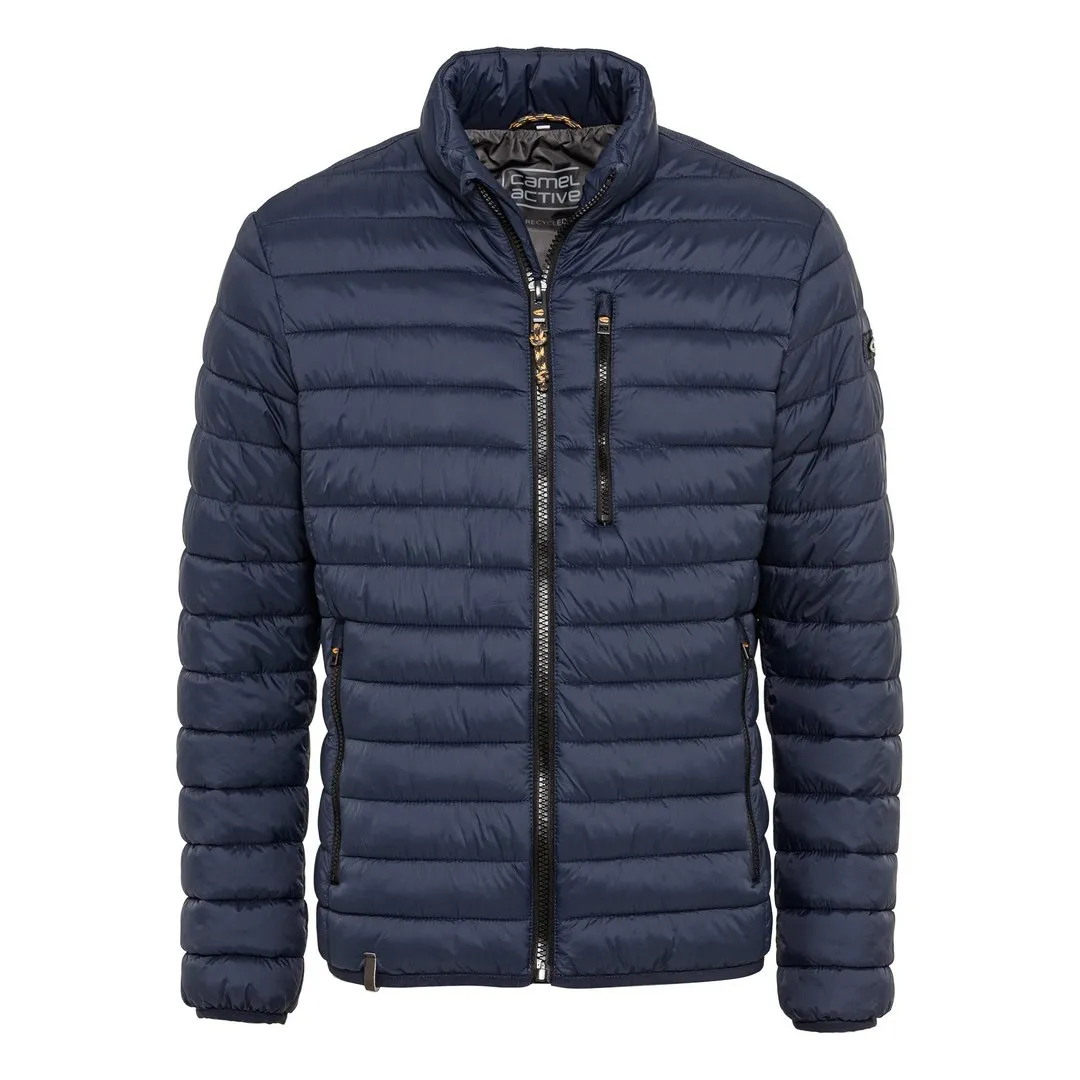 Camel active Herren Steppjacke Blouson blau 9E52 43075E 47 night blue
