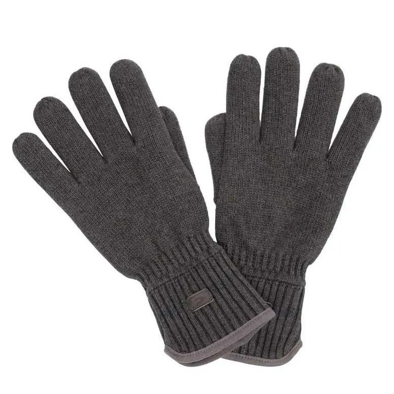 Camel active Handschuhe Strickhandschuhe grün unifarben 8G52 408520 93 olive brown