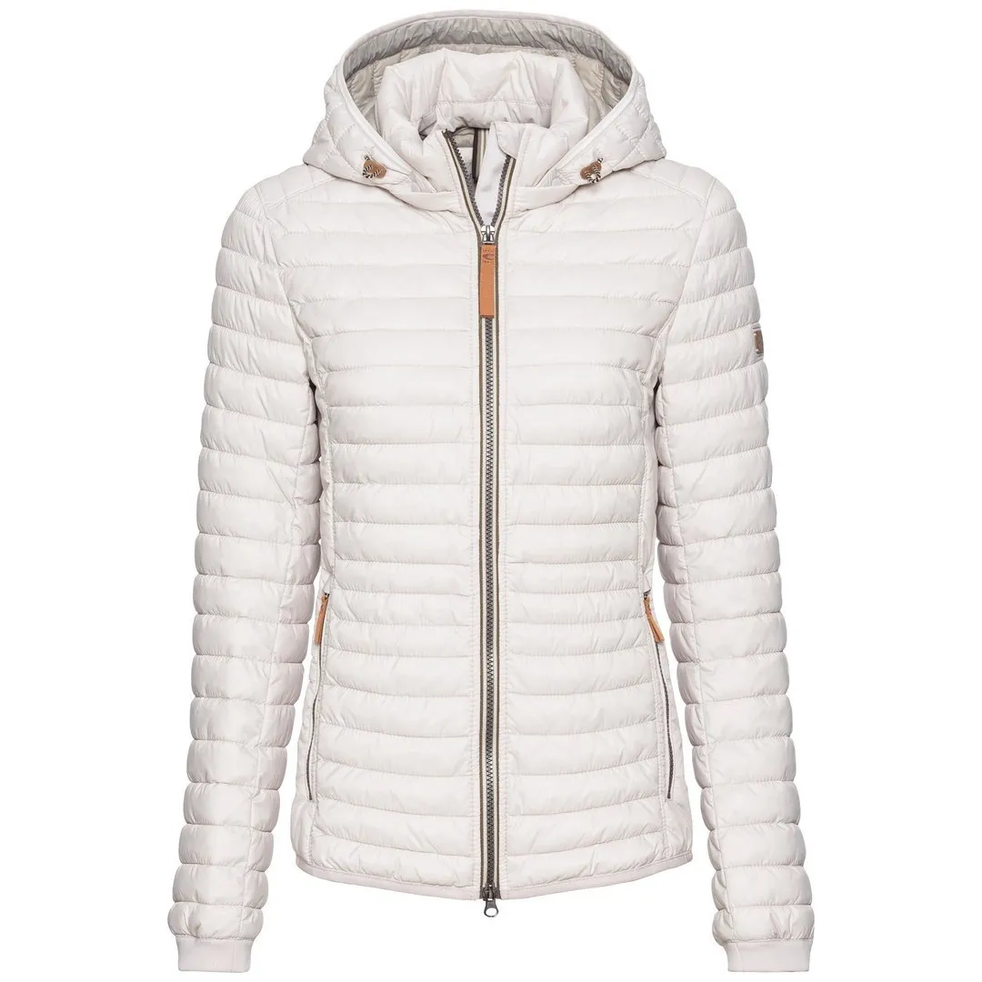 Camel active Damen Jacke Steppjacke weiß 9E50 330530 66 pearl