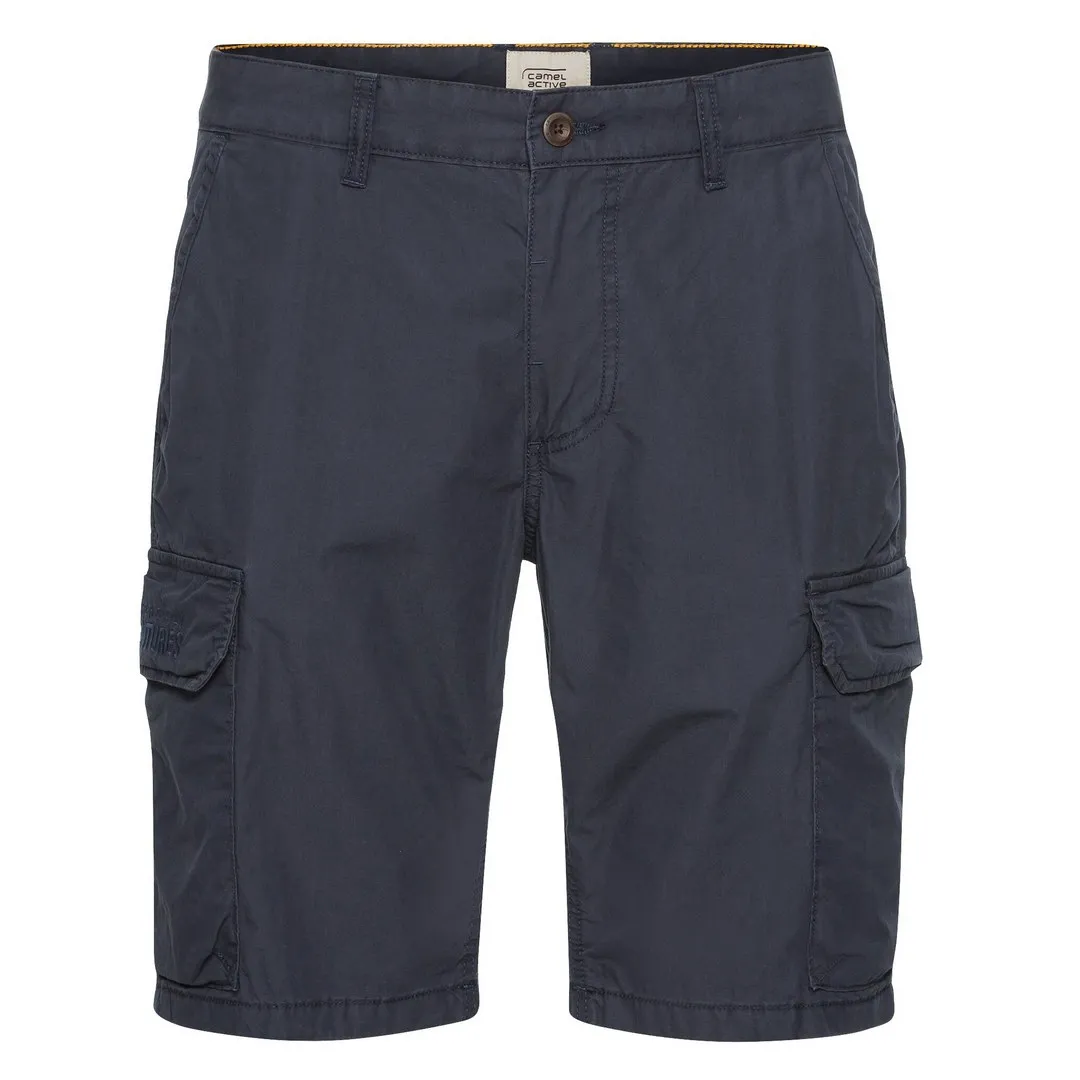 Camel active Herren Cargo Shorts Regular Fit blau 3F50 496215 47 night blue