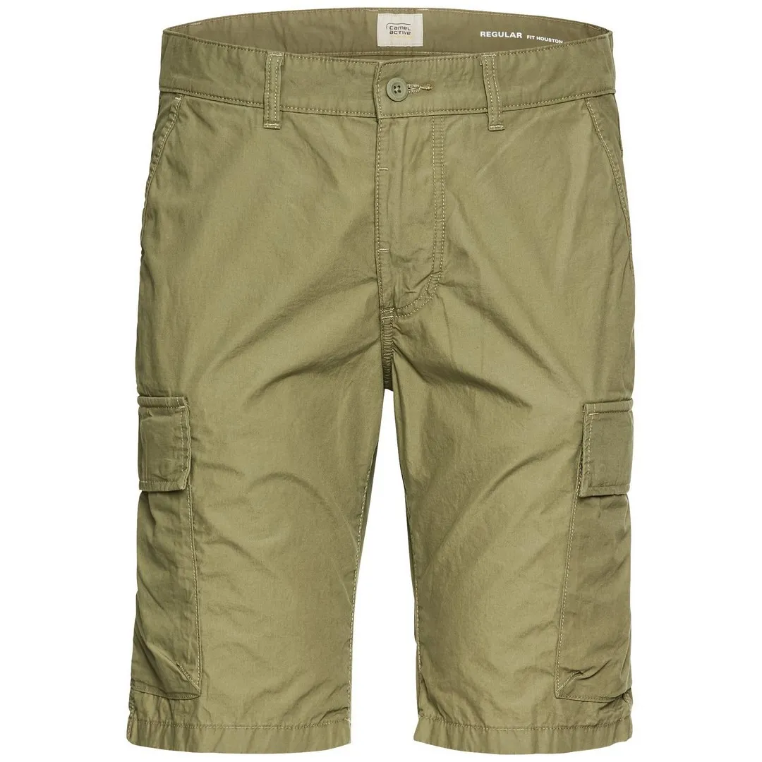 Camel active Herren Cargo Shorts Houston grün 5F50 496R57 34 dusty khaki