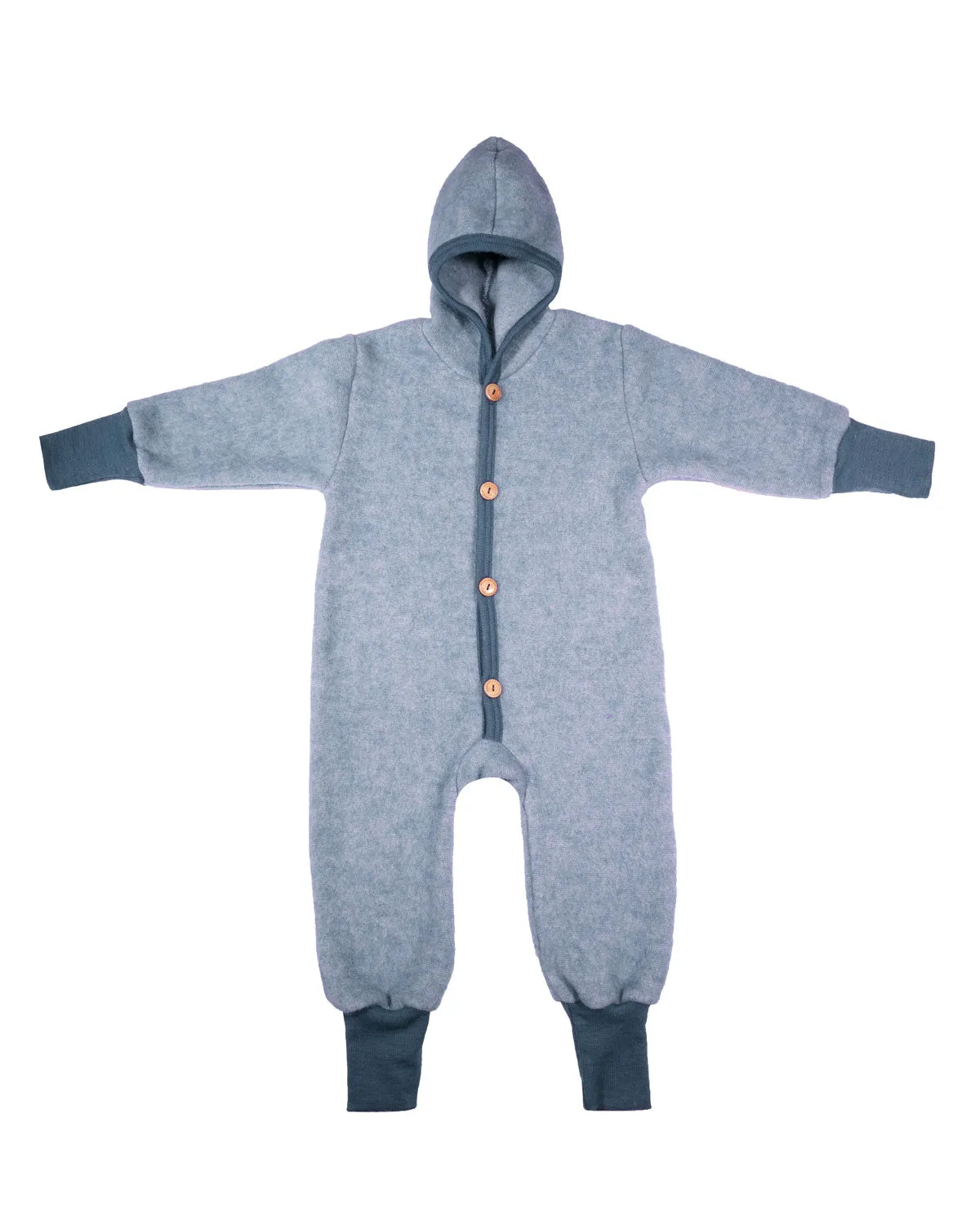 Cosilana Kleinkinder Fleece Overall kbT Schurwolle Bio Baumwolle