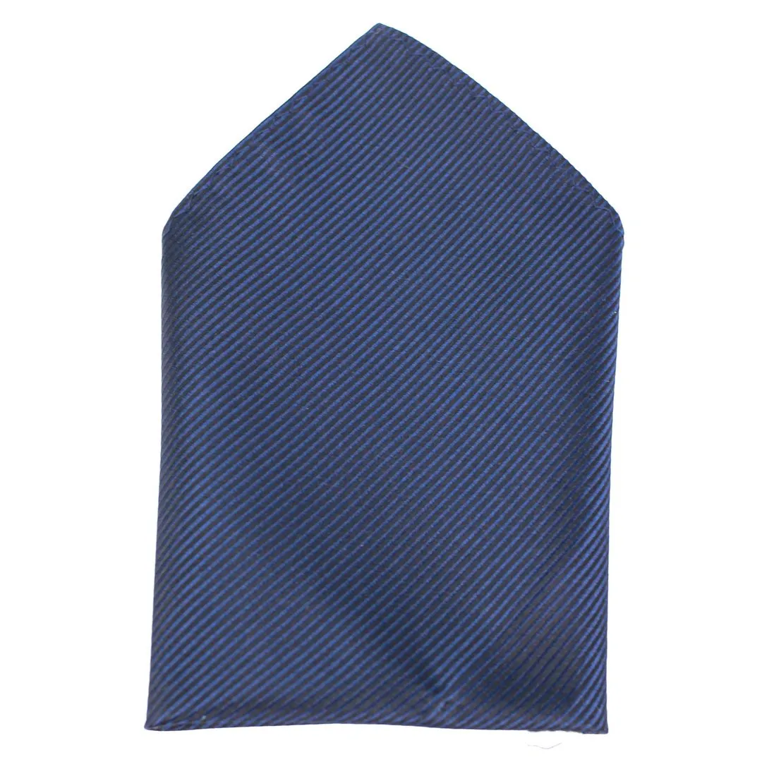 J.S. Fashion Einstecktuch blau 999 23768 quer T 27 marine