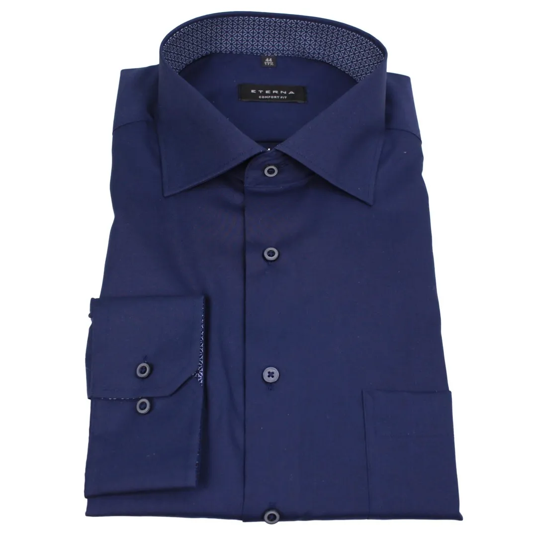 Eterna Herren Businesshemd Comfort Fit blau 3018 E15K 19 marine