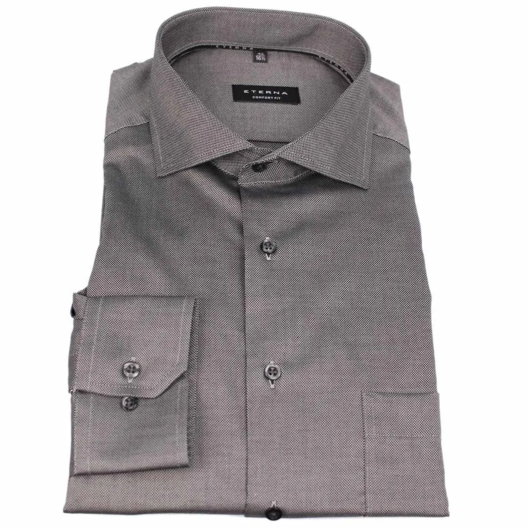 Eterna Herren Businesshemd Comfort Fit schwarz 8465 E18V 39