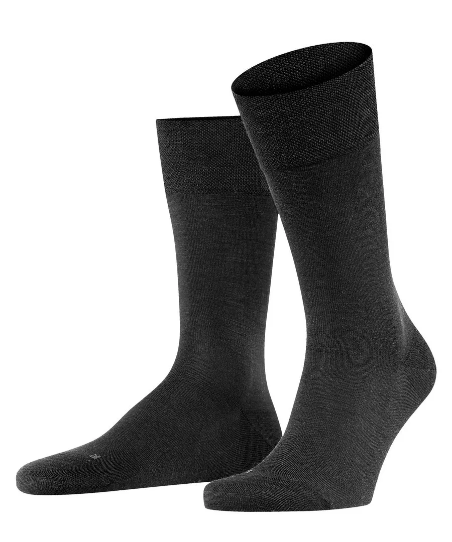 Falke Socken schwarz Sensitive Berlin 14448 3000