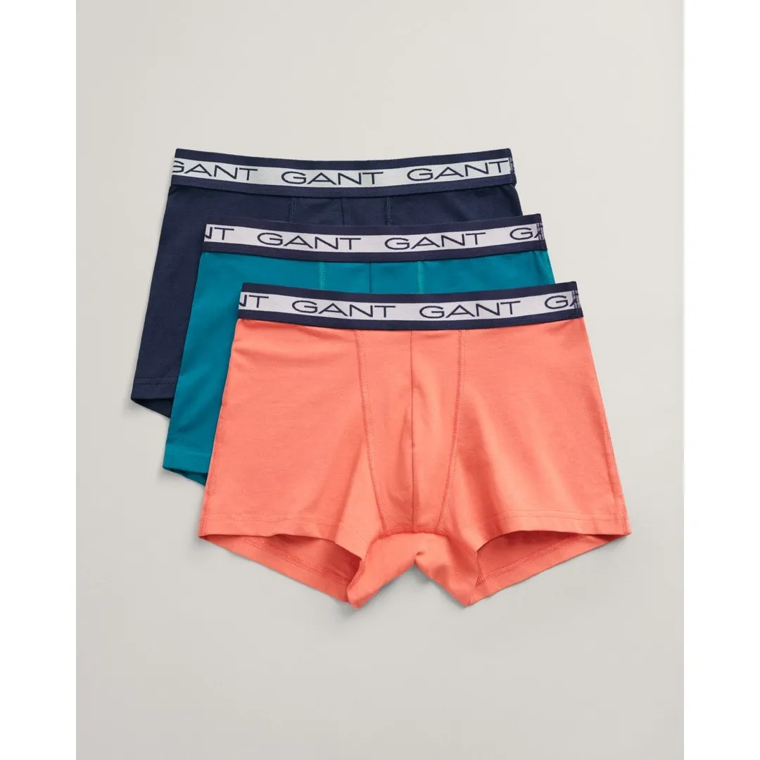 Gant Herren Boxershorts Dreierpack blau pink 900003053 628
