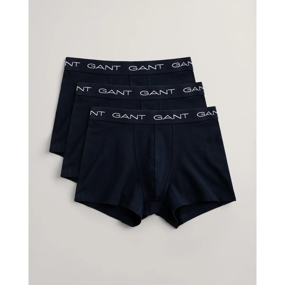 Gant Herren Boxershorts Dreierpack blau 900013003 410 marine