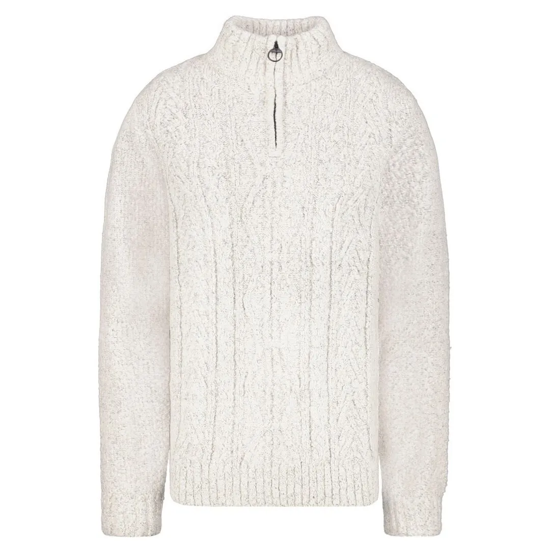 Garcia Herren Strickpullover Troyer creme grau weiß I31247 1855