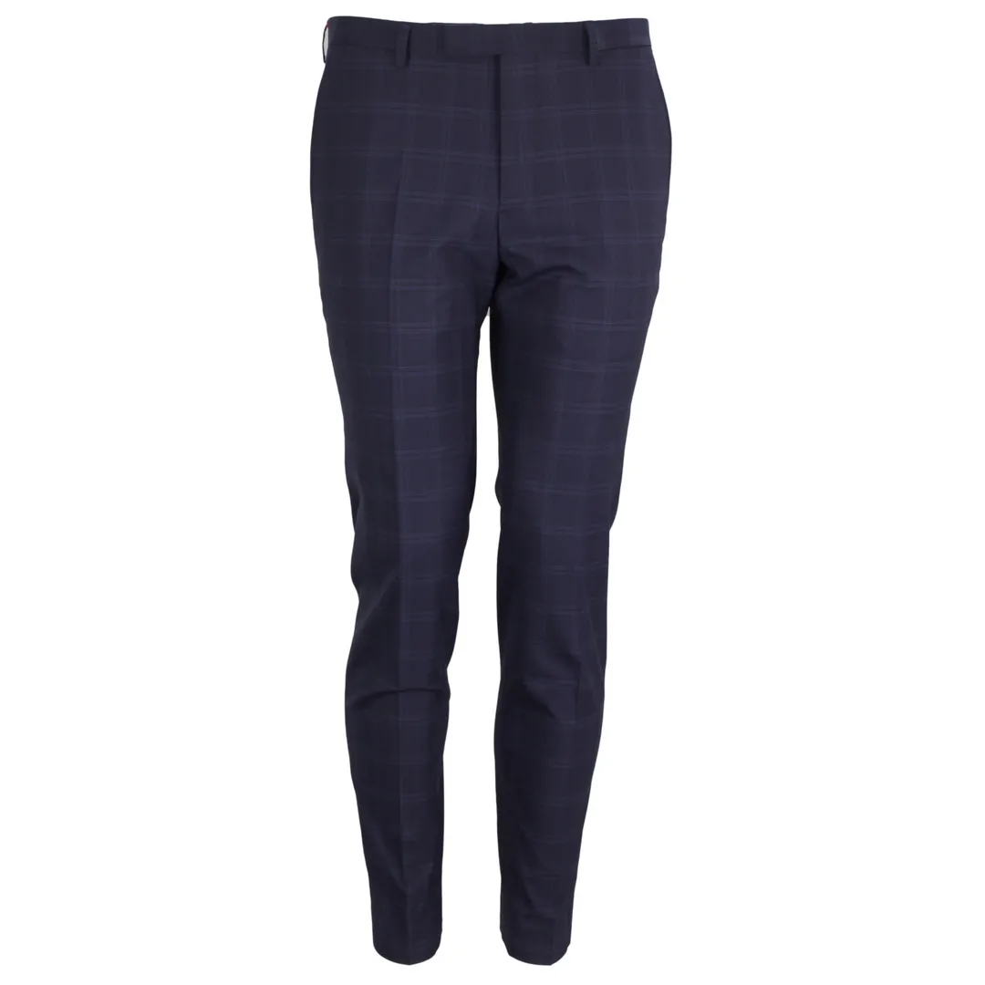 Red by Bäumler Baukasten Anzug Hose Anzughose blau kariert HZ 29143 828 Check blau