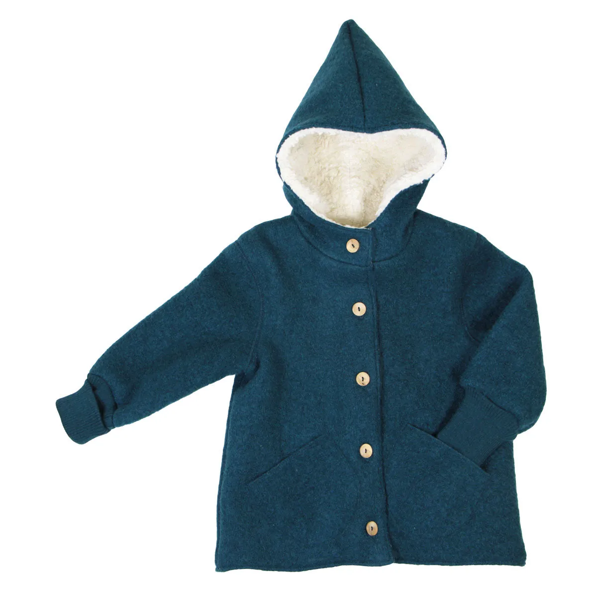 Halfen Kinder Zipfeljacke Teddy