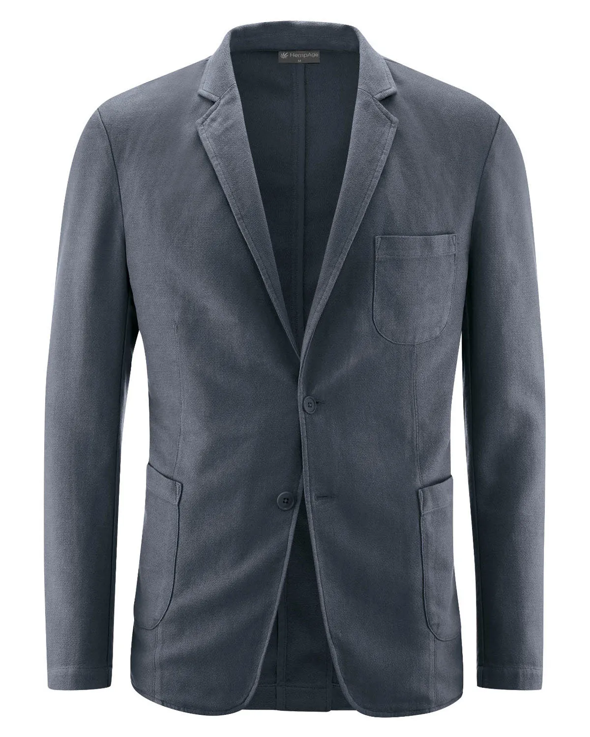 Hempage Herren Blazer Jacke Hanf Bio Baumwolle