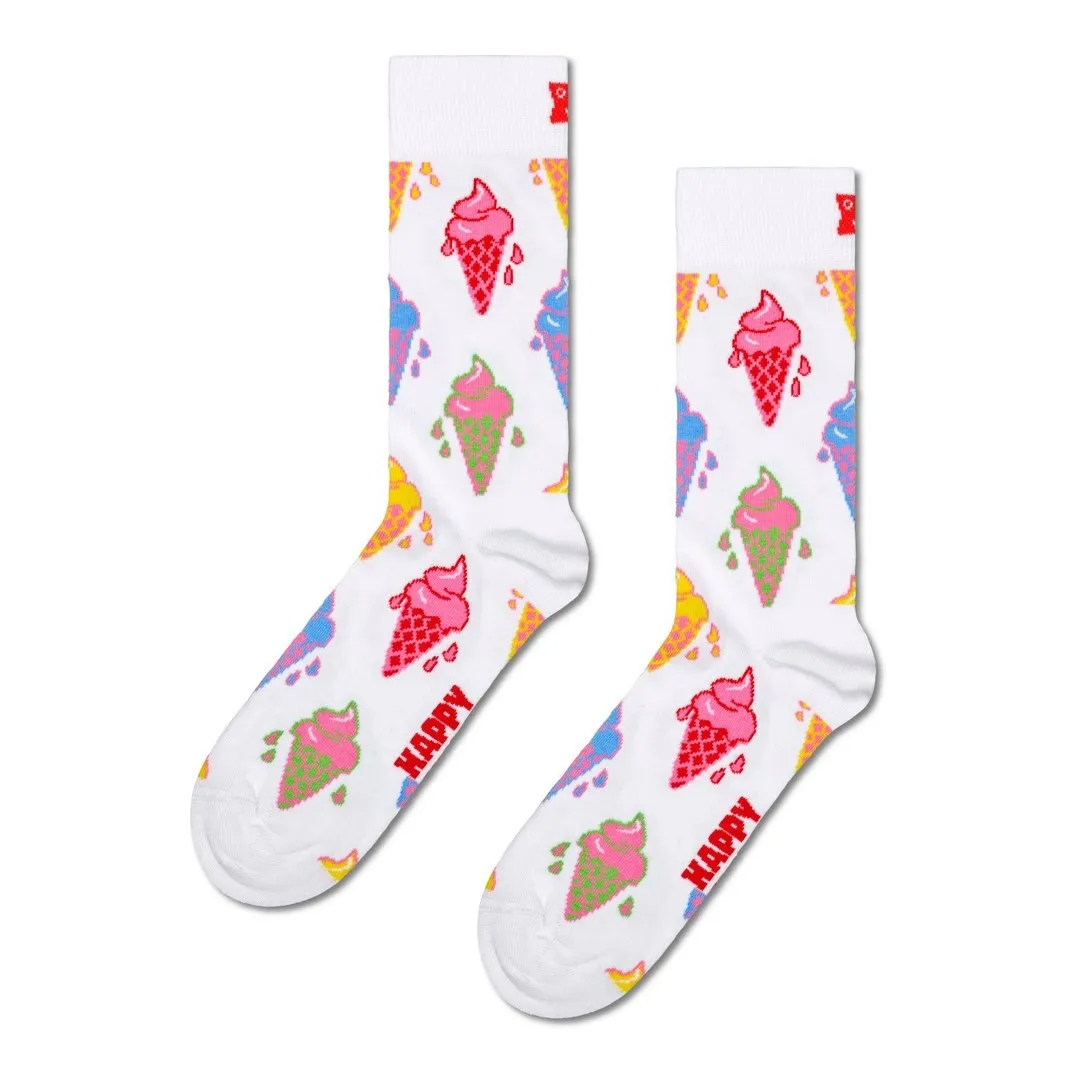 Happy Socks Socken Ice Cream bunt P000723 Eis