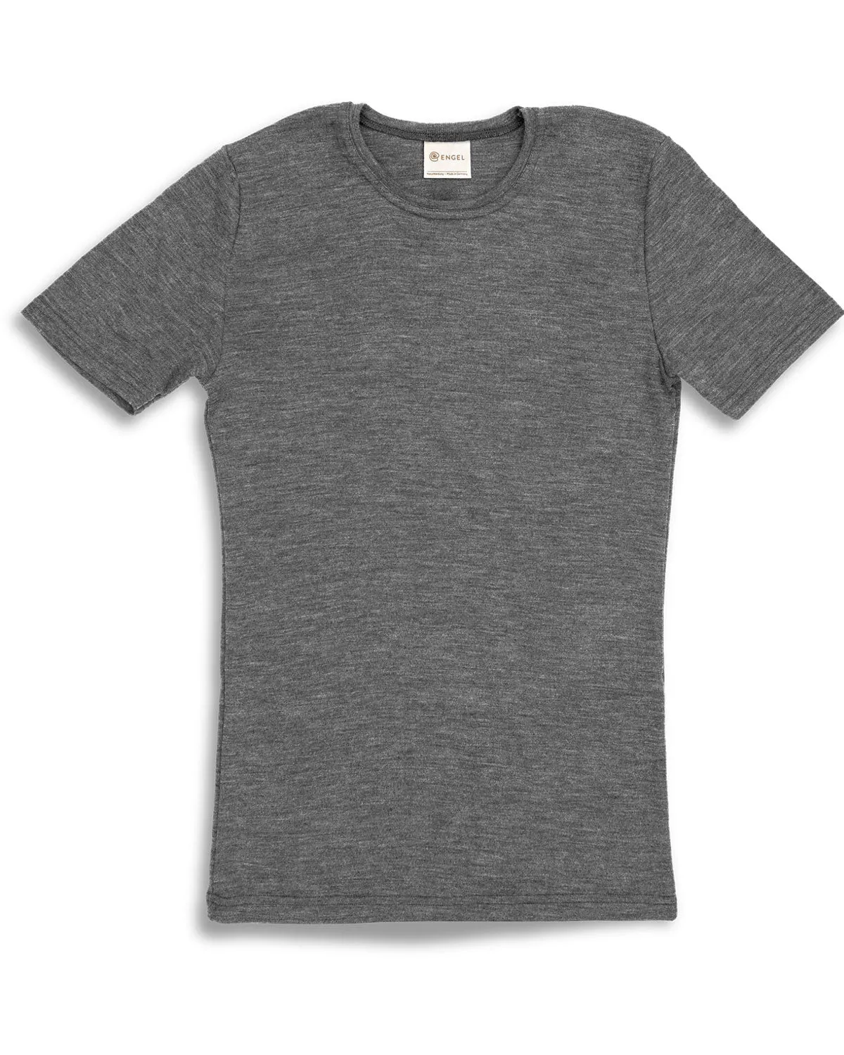 Engel Natur Herren Kurzarm Shirt Unterhemd kbT-Merinowolle