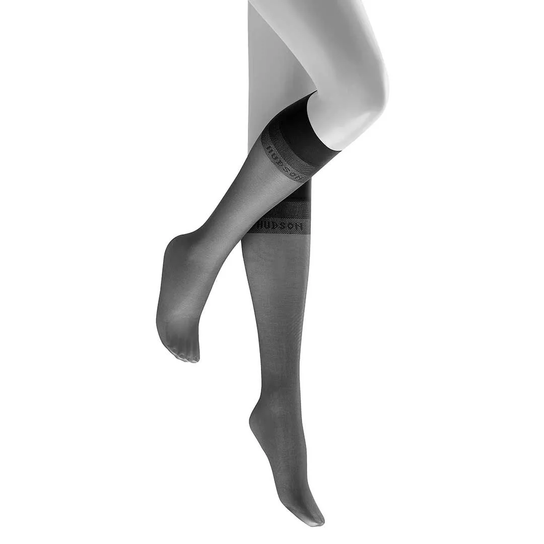 3er Pack Hudson Glamour Damen Kniestrumpf