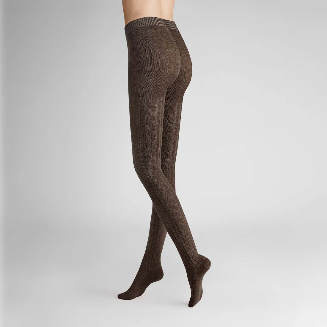 Hudson Winter Plait Damen Strumpfhose