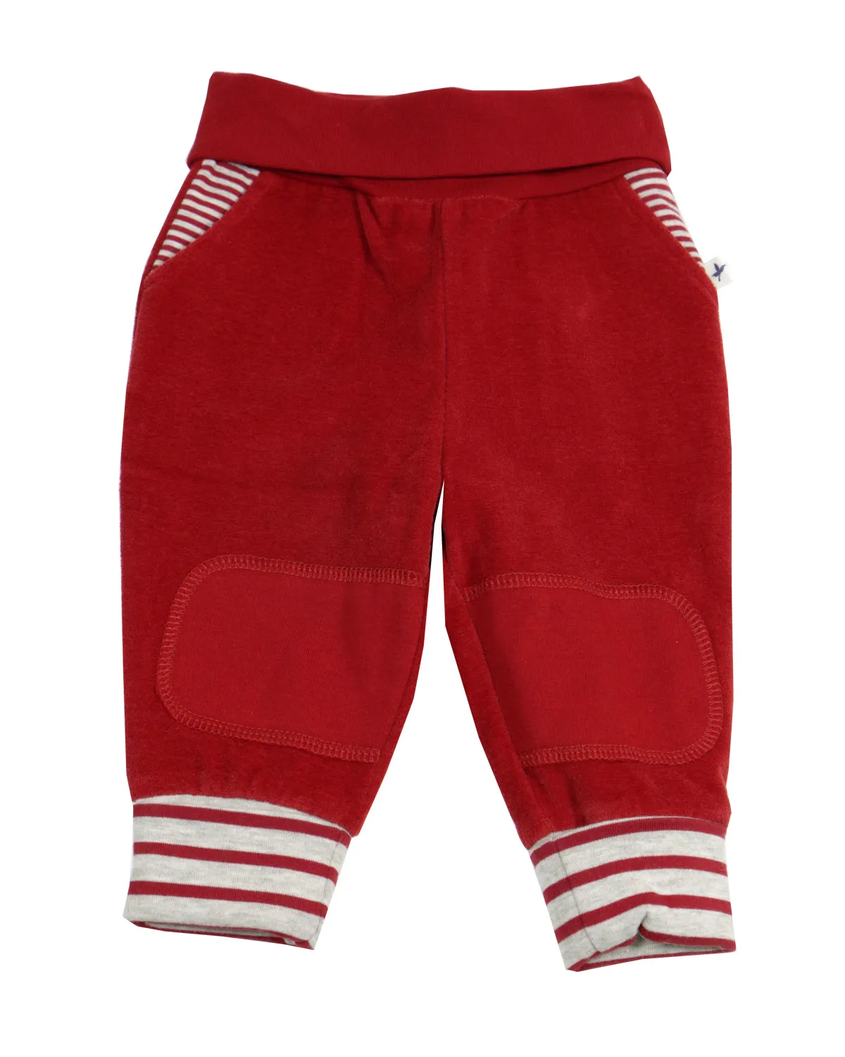 Baby Nickyhose Baumwolle (Bio) Farbe ziegelrot
